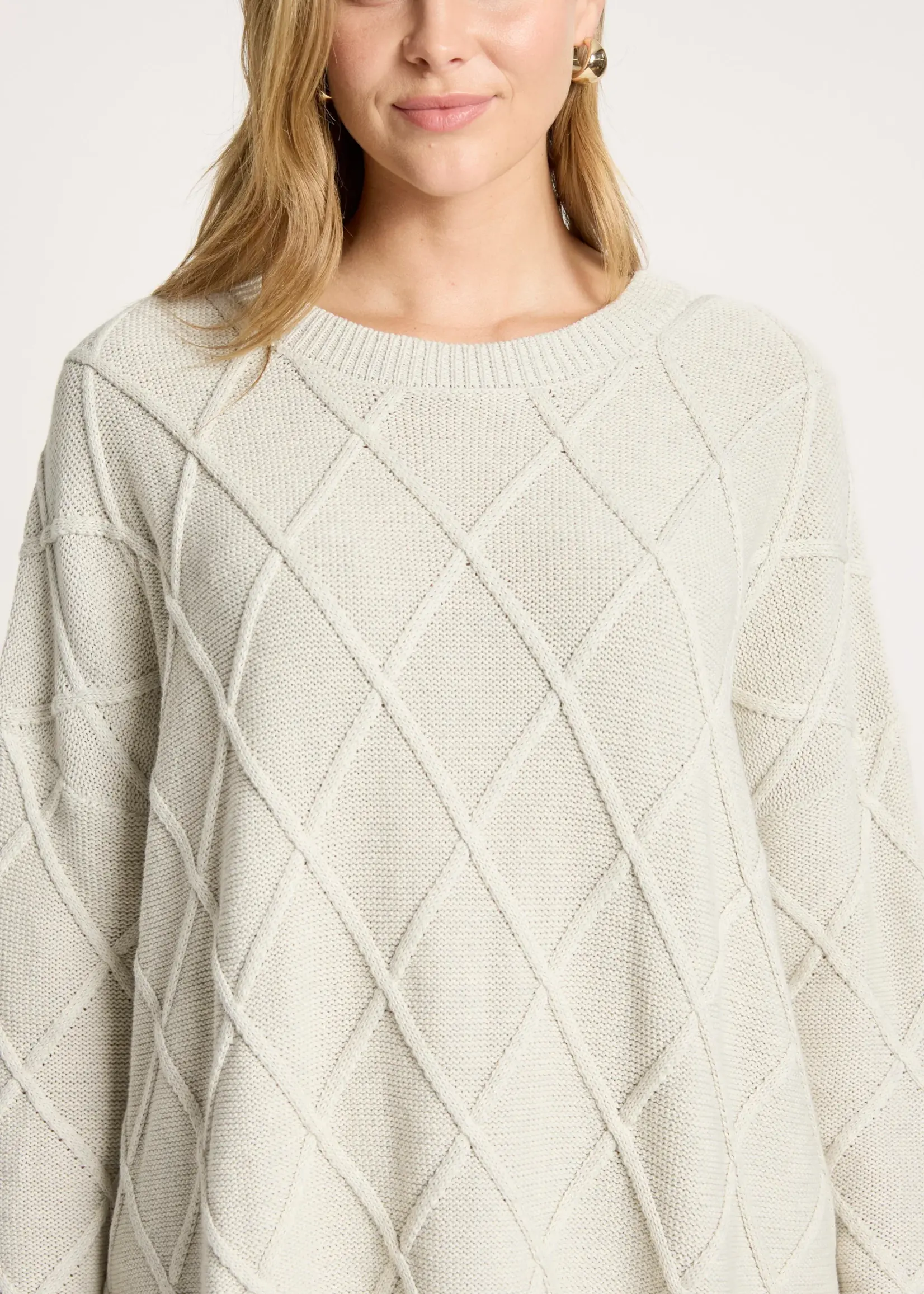 EB & Ive Liora Relaxed Jumper - Bisque