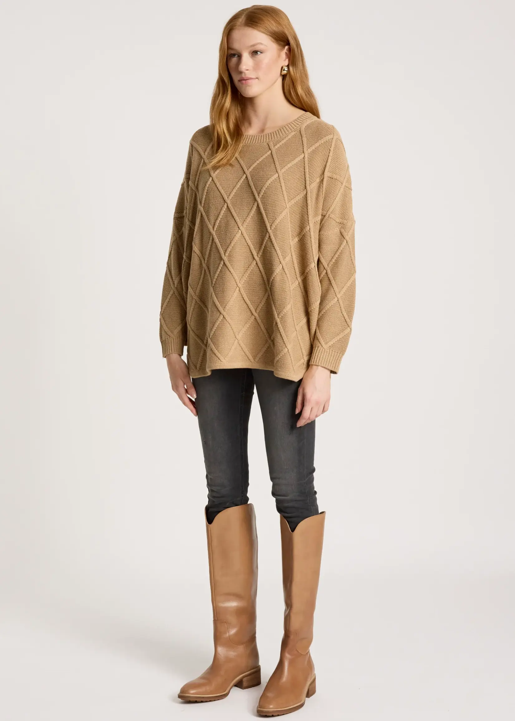 EB & Ive Liora Relaxed Jumper - Mocha