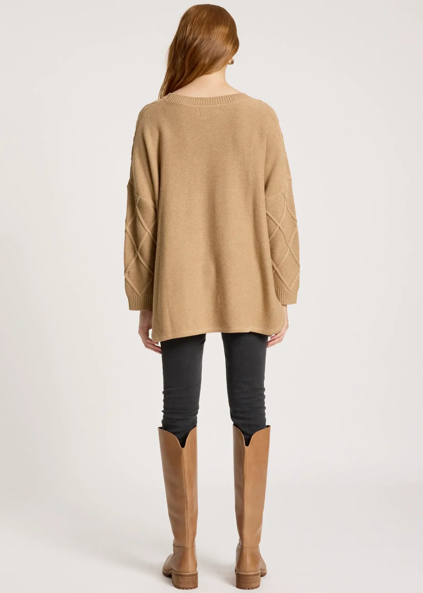 EB & Ive Liora Relaxed Jumper - Mocha