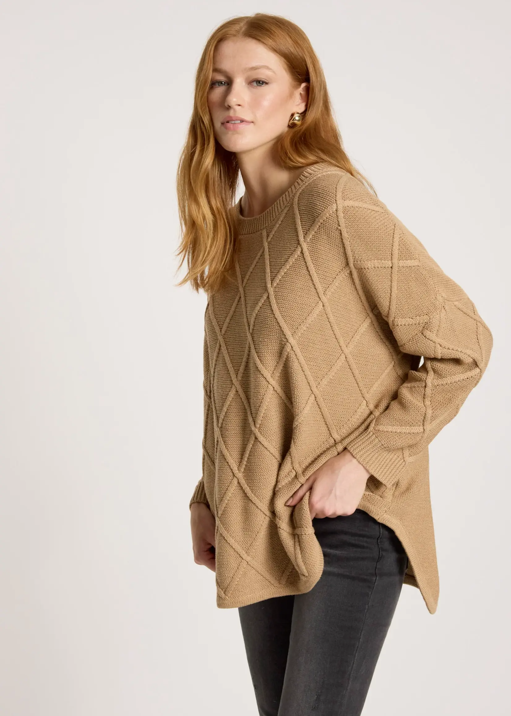 EB & Ive Liora Relaxed Jumper - Mocha