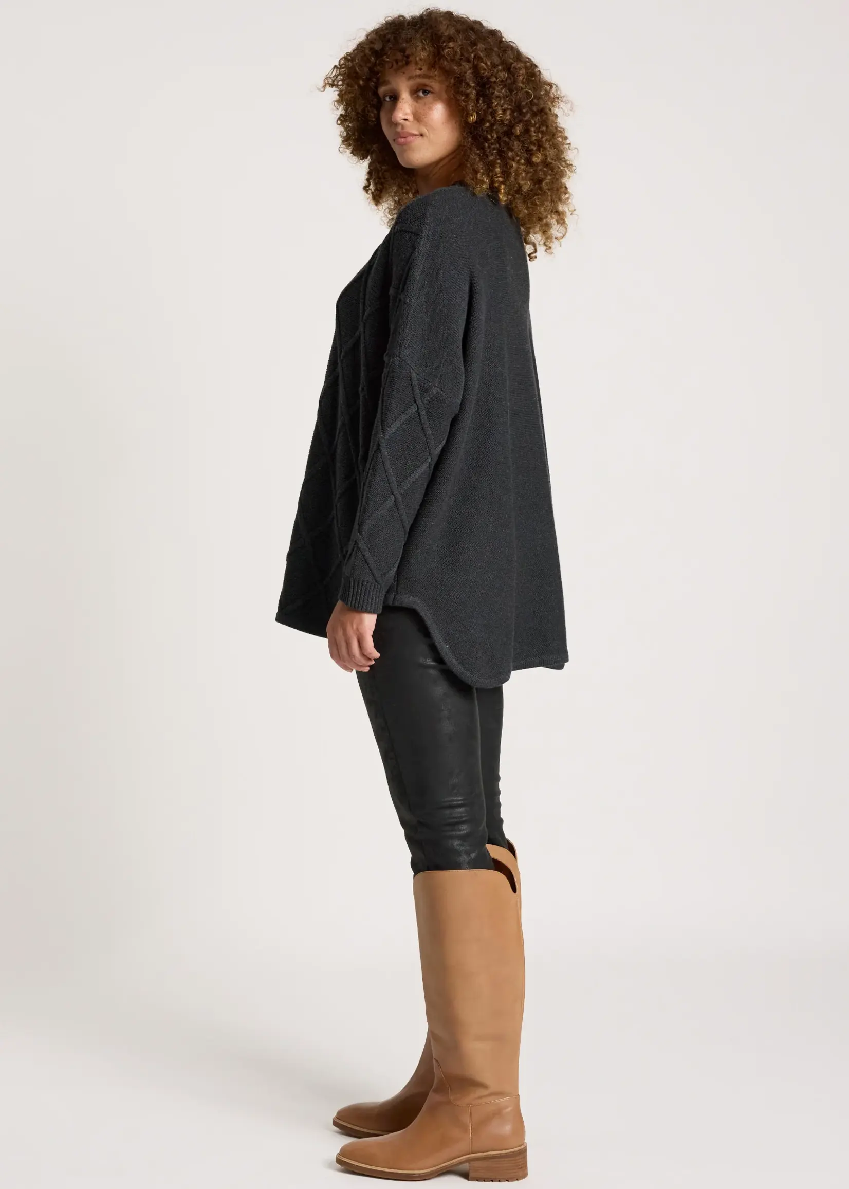 EB & Ive Liora Relaxed Jumper - Char
