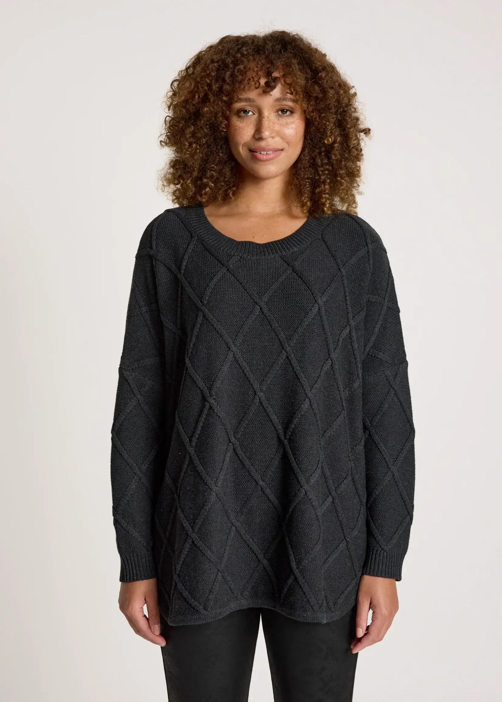 EB & Ive Liora Relaxed Jumper - Char