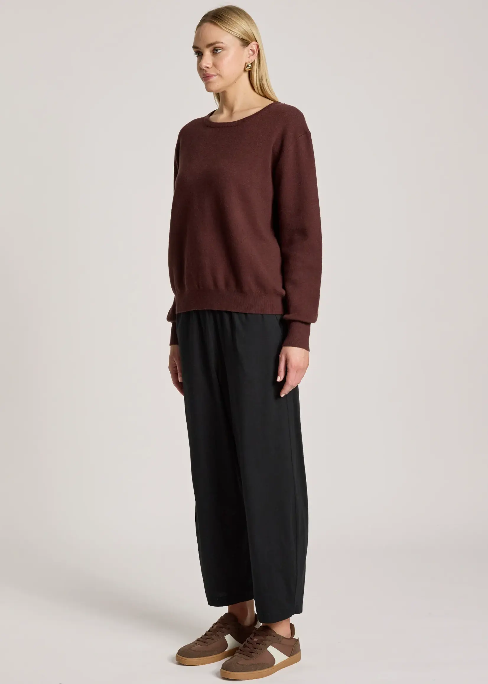EB & Ive Zala Jumper - Mahogany