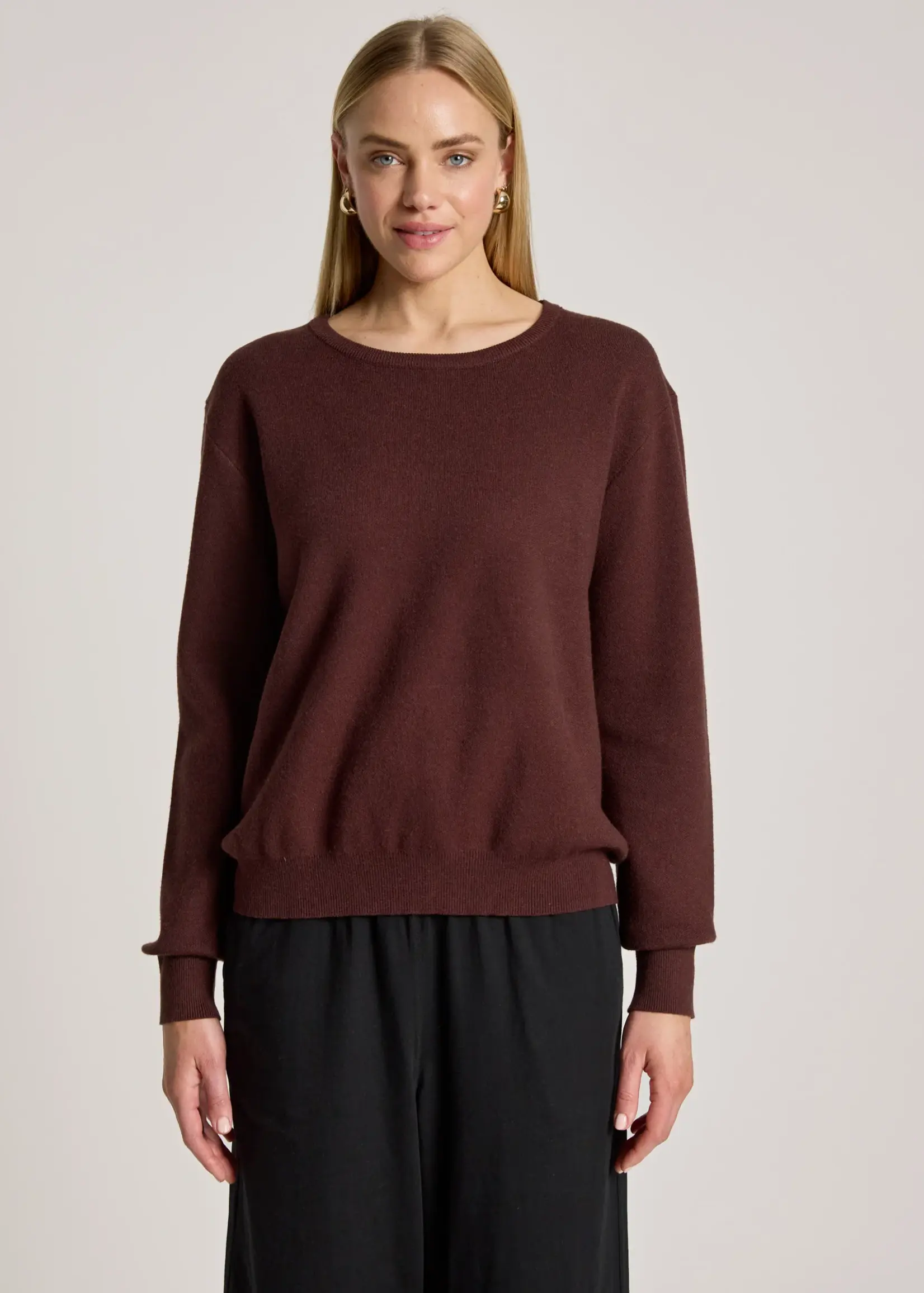 EB & Ive Zala Jumper - Mahogany