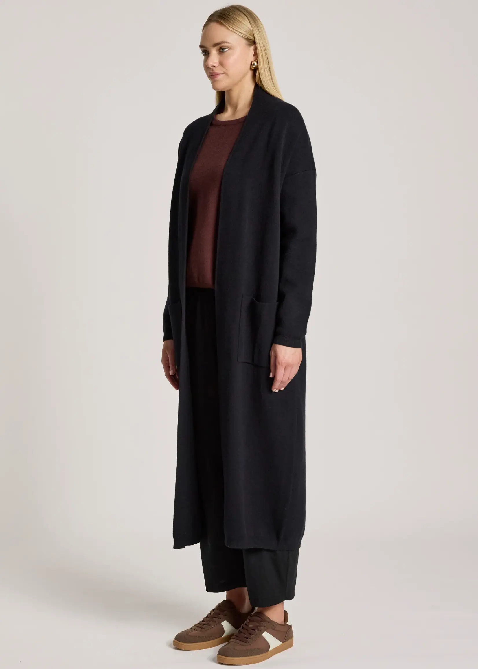 EB & Ive Zala Cardigan - Black