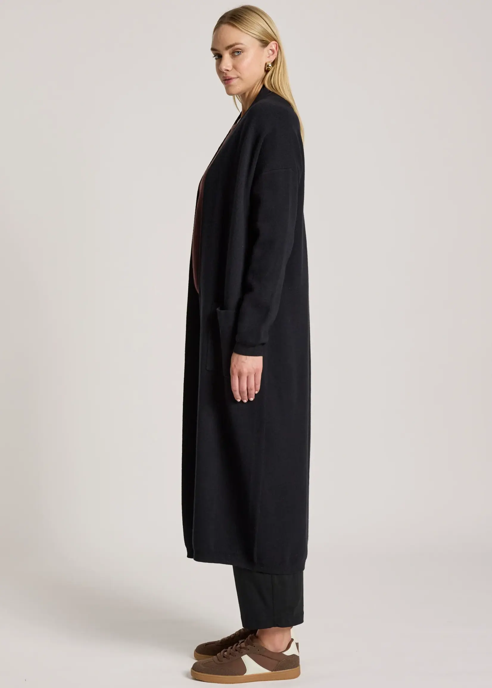 EB & Ive Zala Cardigan - Black