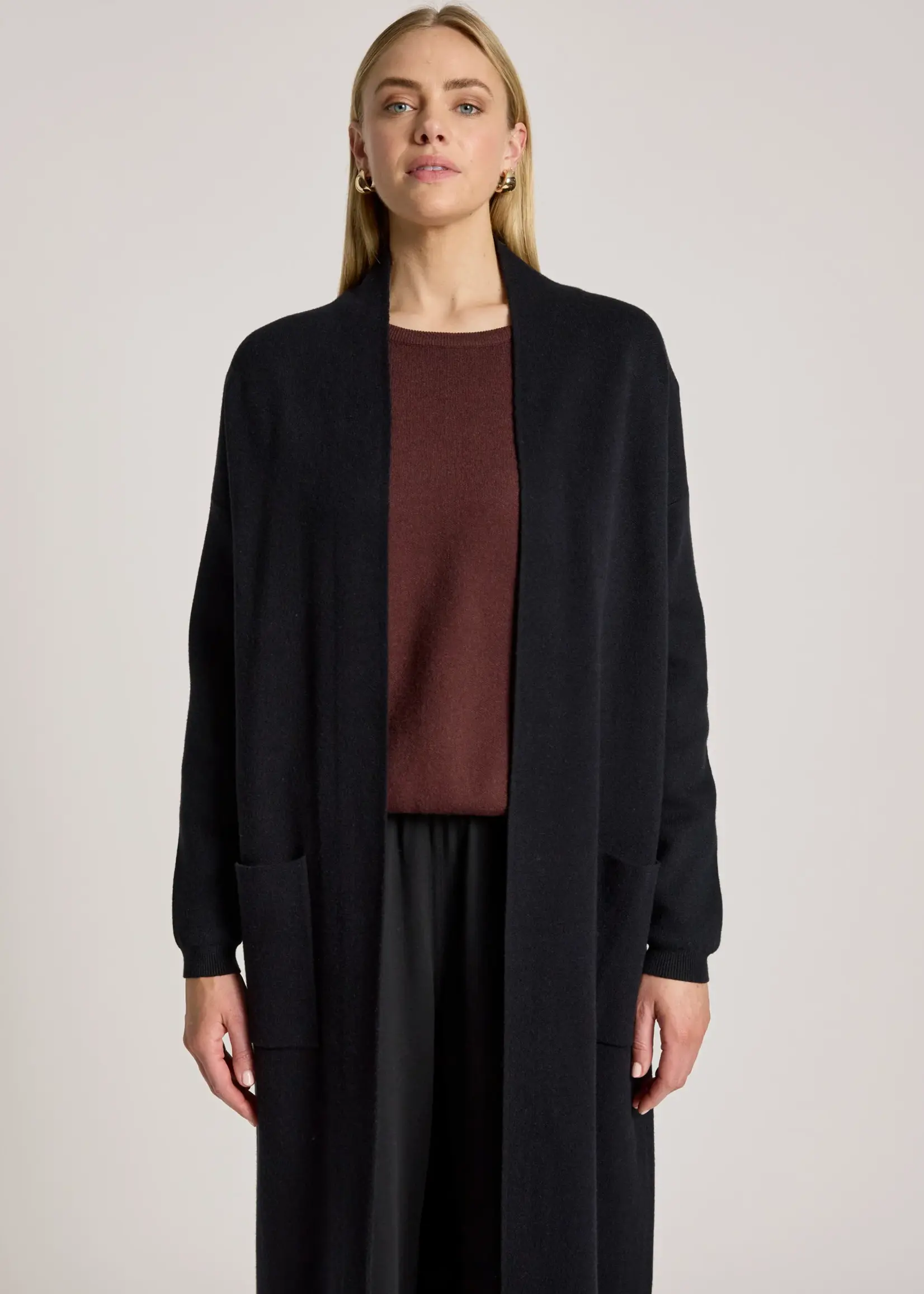 EB & Ive Zala Cardigan - Black