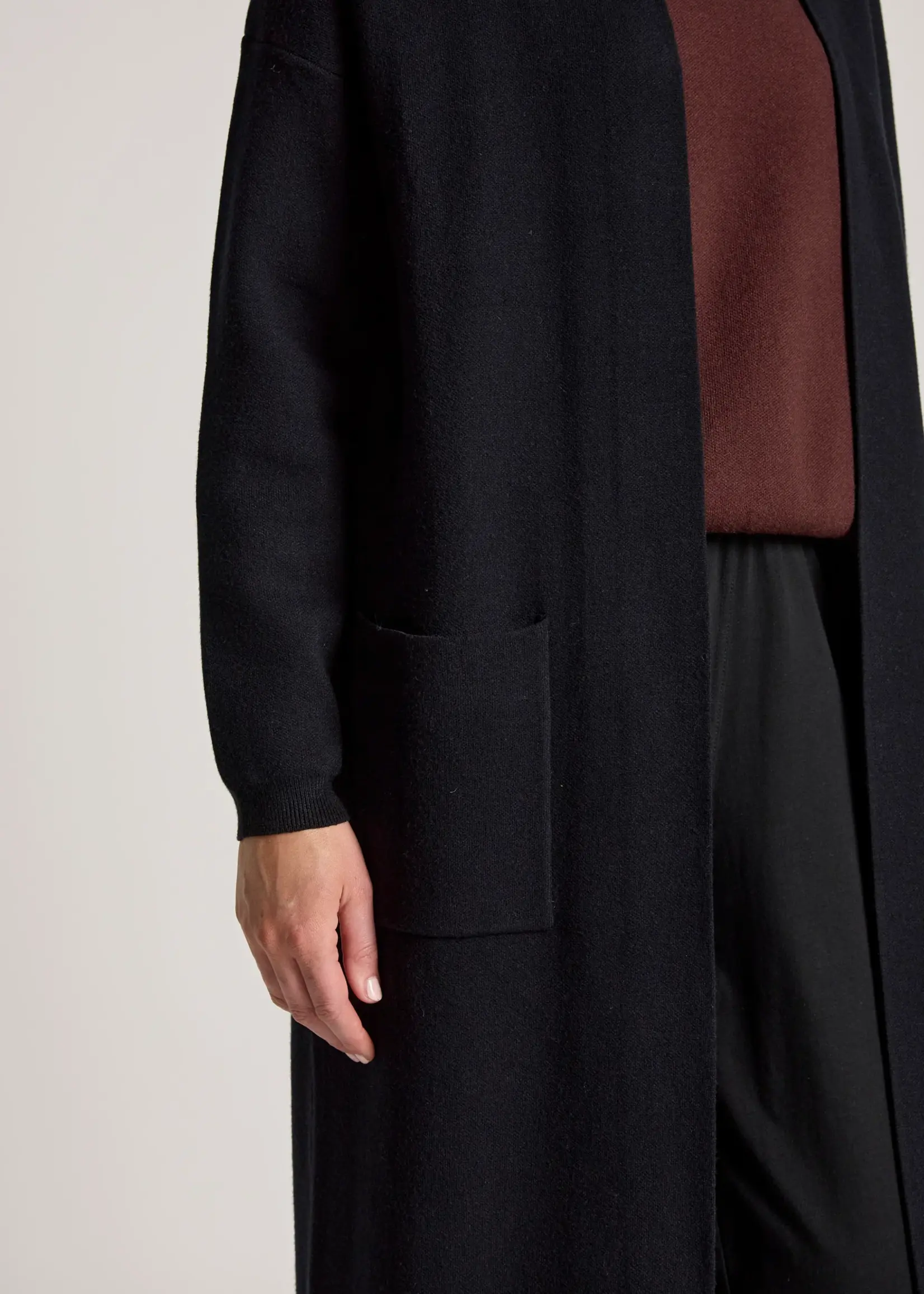 EB & Ive Zala Cardigan - Black