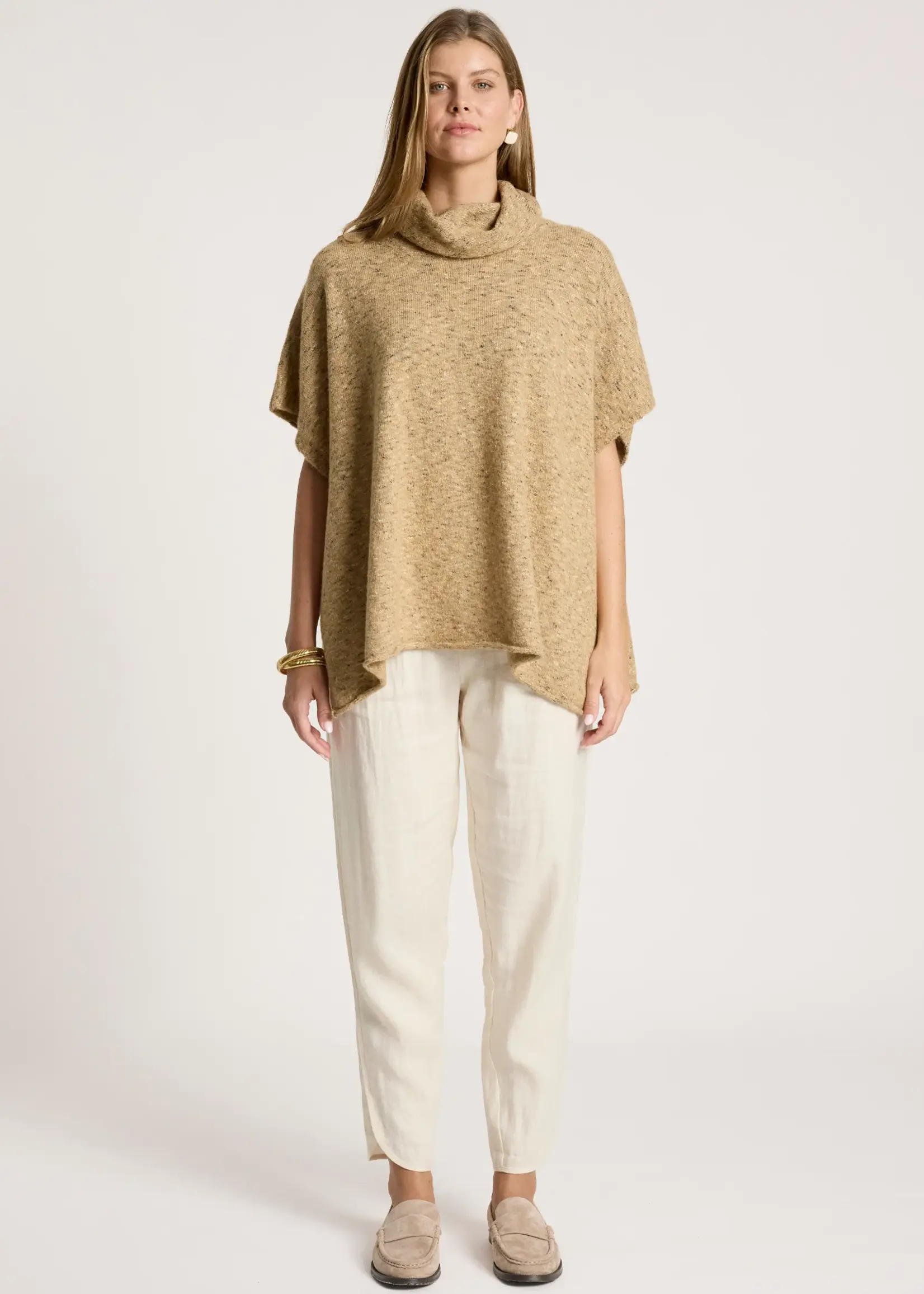 EB & Ive Zarda Poncho - Mocha