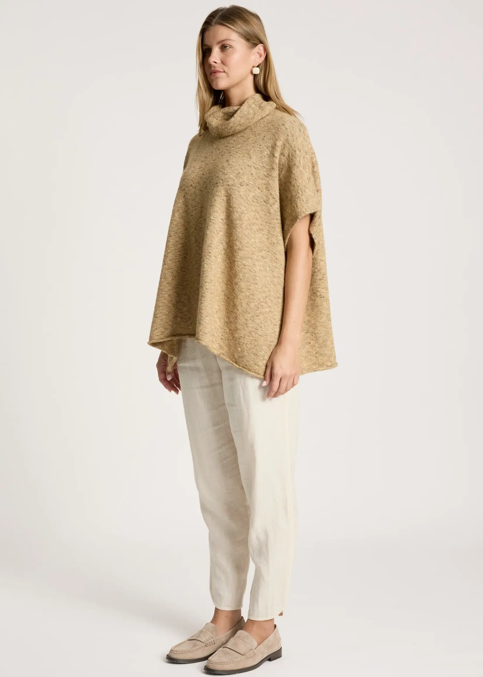 EB & Ive Zarda Poncho - Mocha