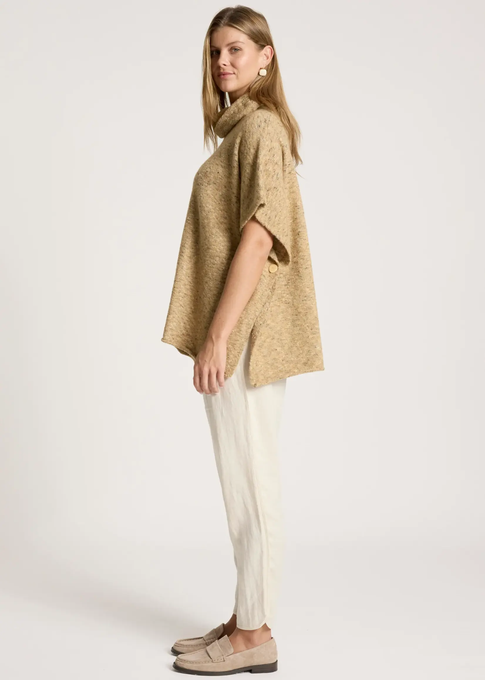 EB & Ive Zarda Poncho - Mocha