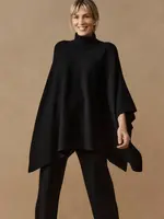 EB & Ive Samira Poncho - Black