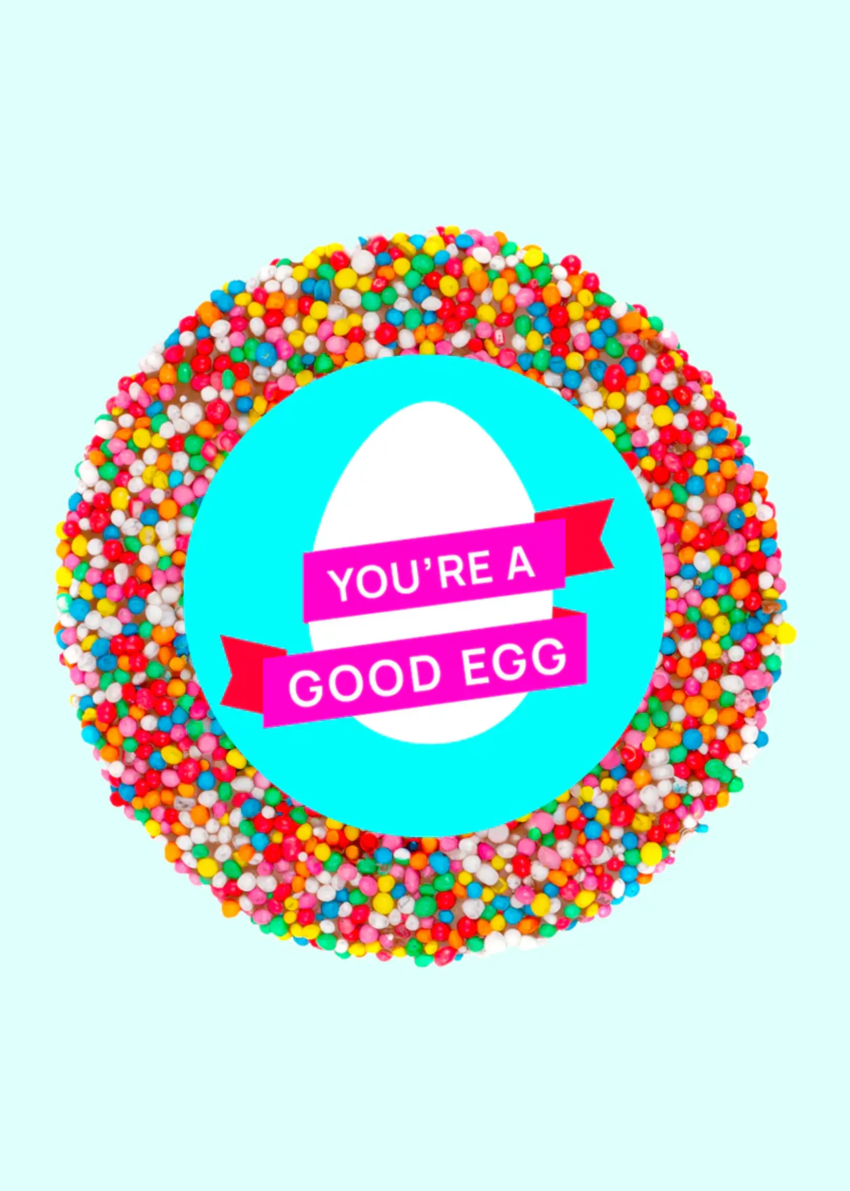 Easter Single Freckle 40g - You're A Good Egg | White Chocolate