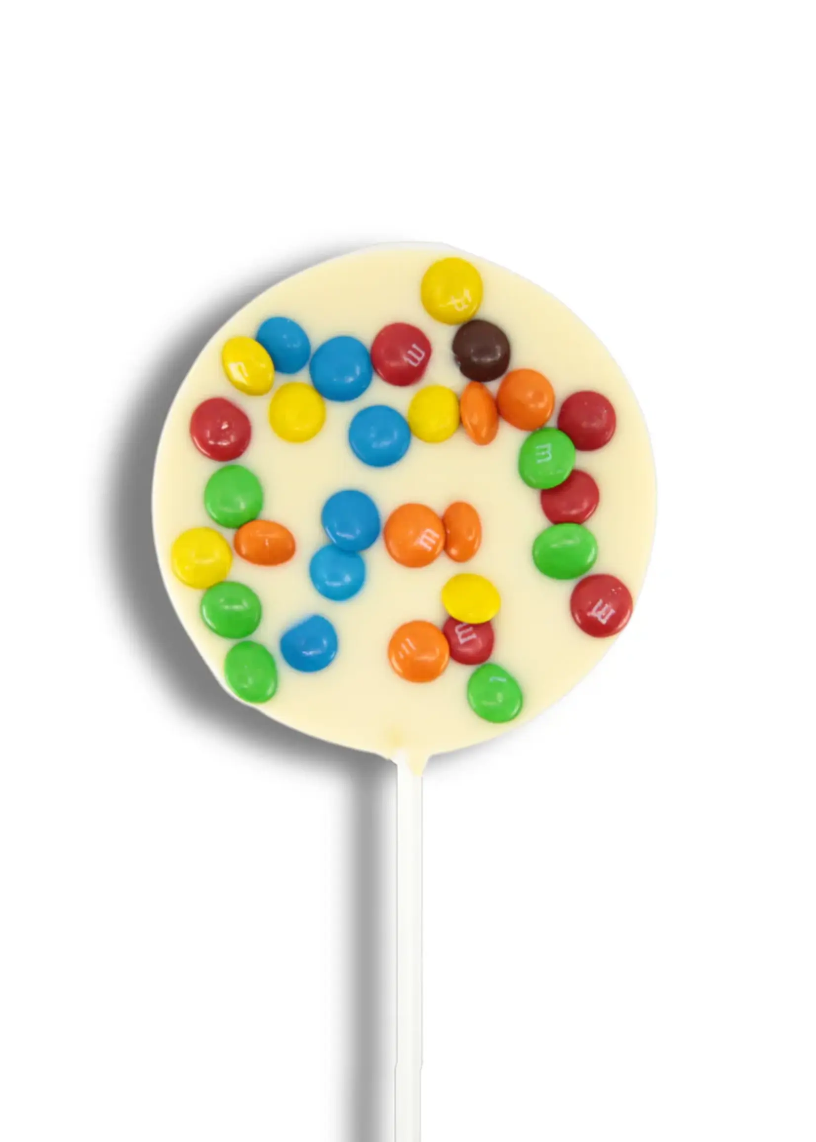 Easter - Round M&M Pop - Happy Easter | White Chocolate