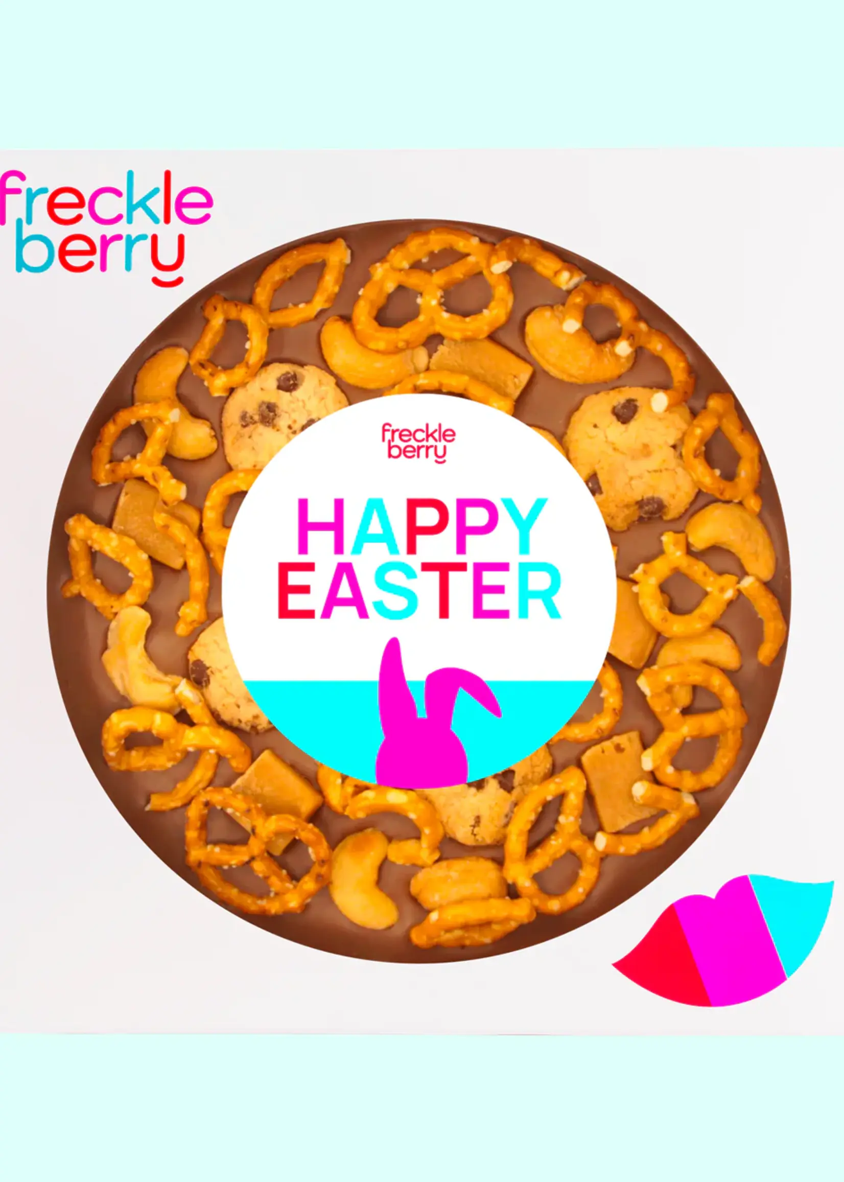 Easter - Giant Loaded Pizza - Snack Time - Happy Easter