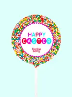 Easter Round Freckle Pop | Milk Chocolate