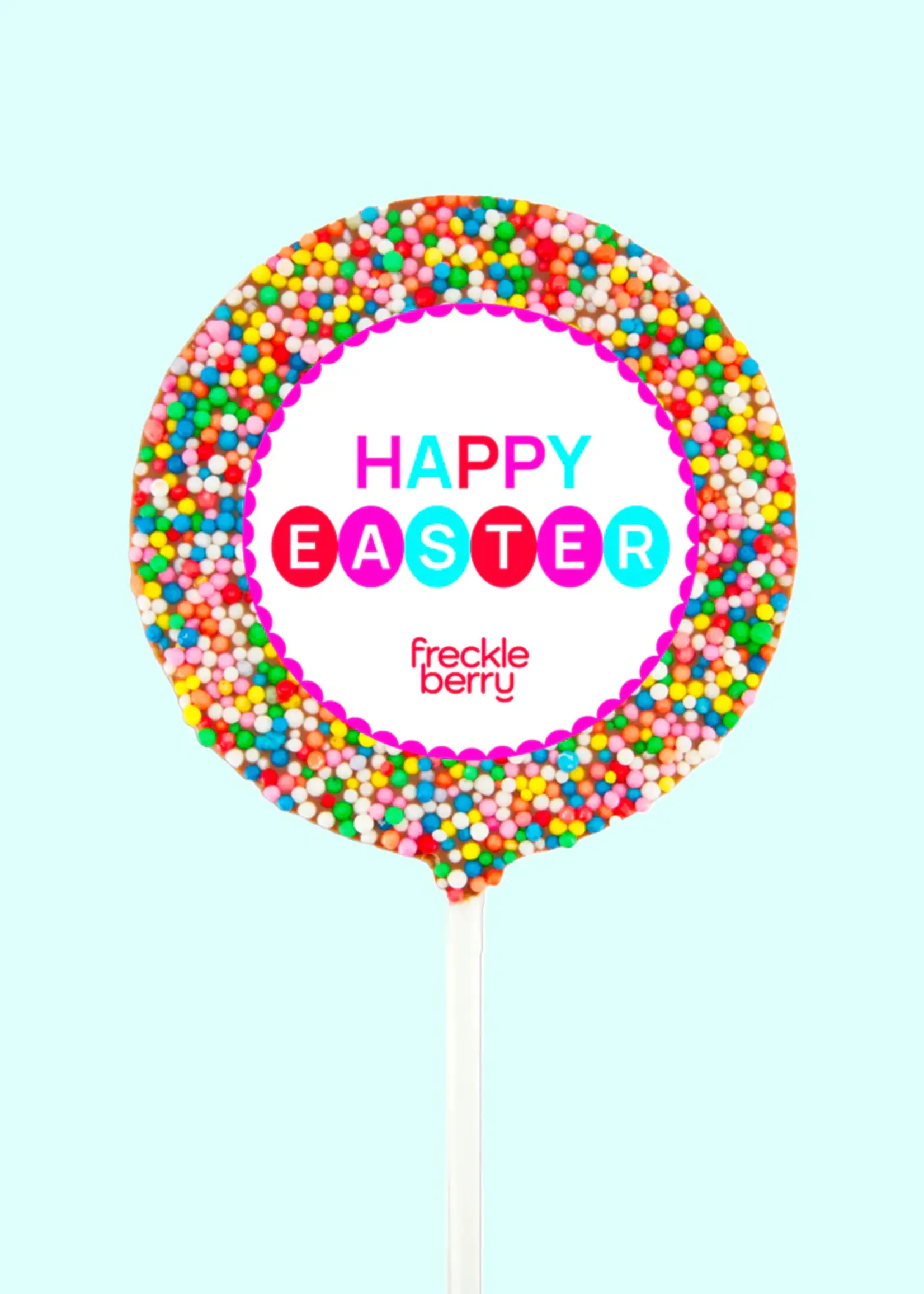 Easter Round Freckle Pop | Milk Chocolate
