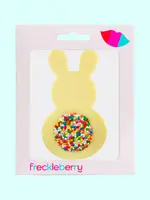 Chocolate Bunny With Coloured Freckle Tail I Multi Tail