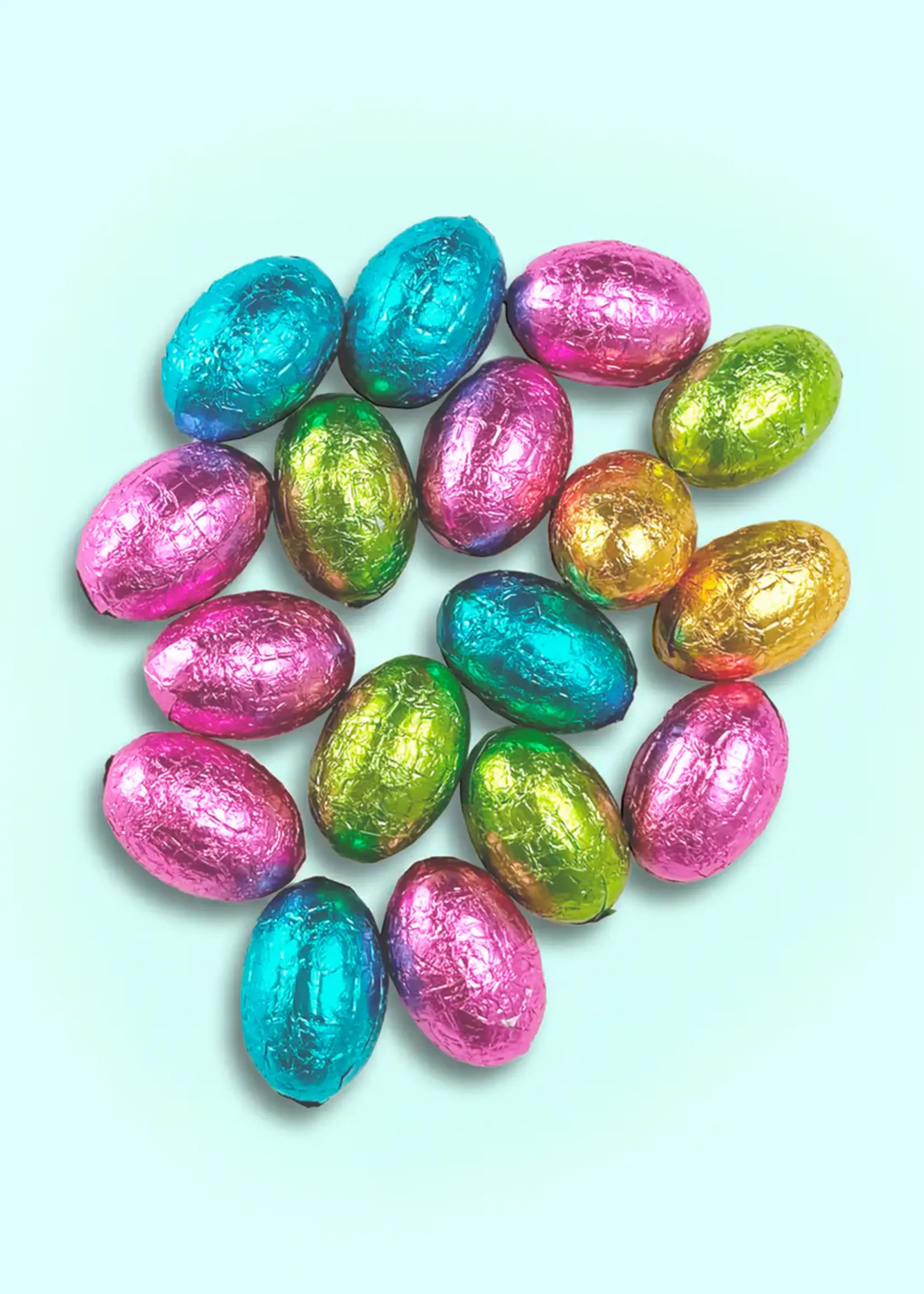 Easter - Milk Chocolate Foiled Easter Eggs