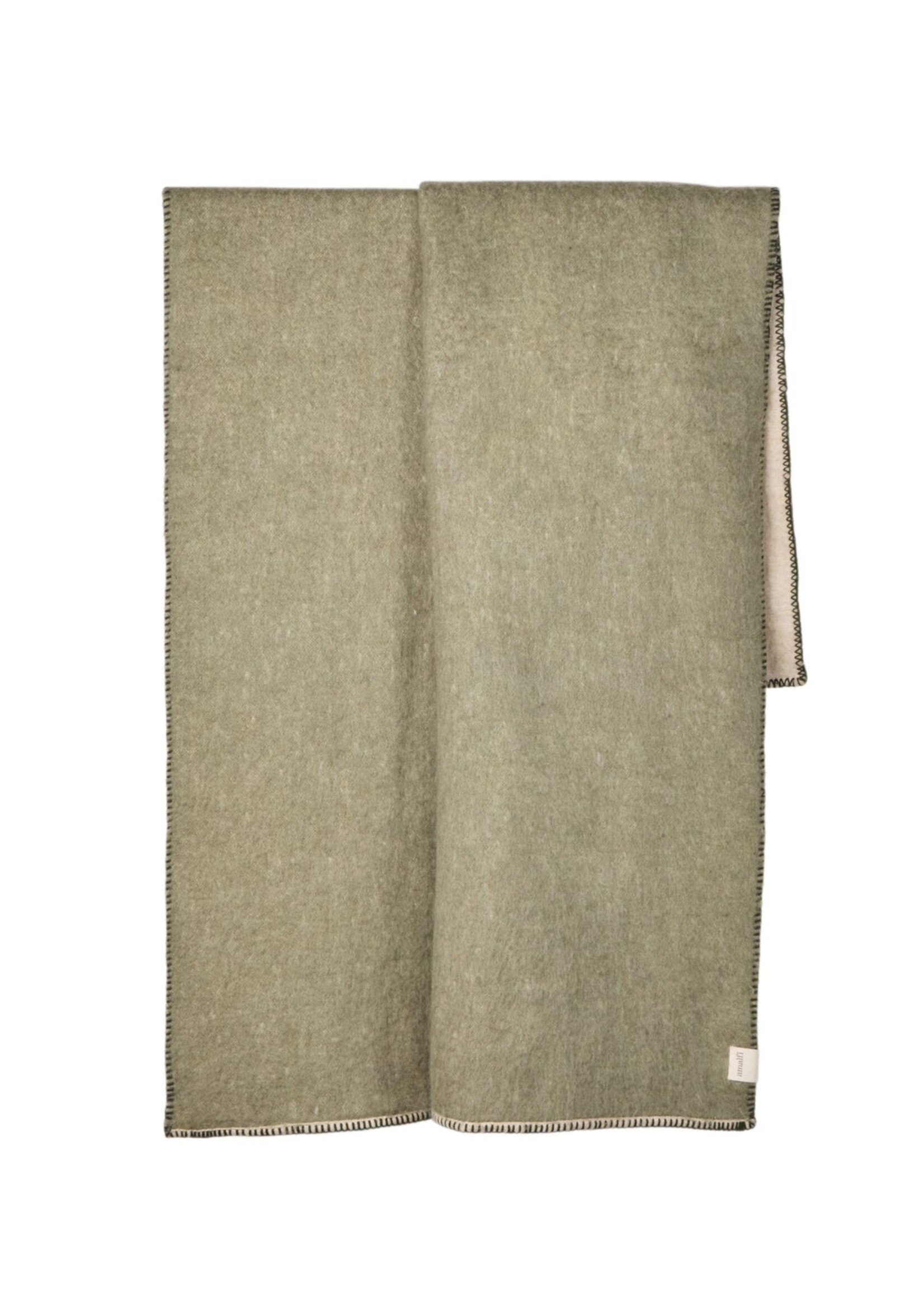 Avalon Stitch Throw 130x180cm Green