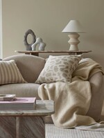 Avalon Stitch Throw 130x180cm Ivory