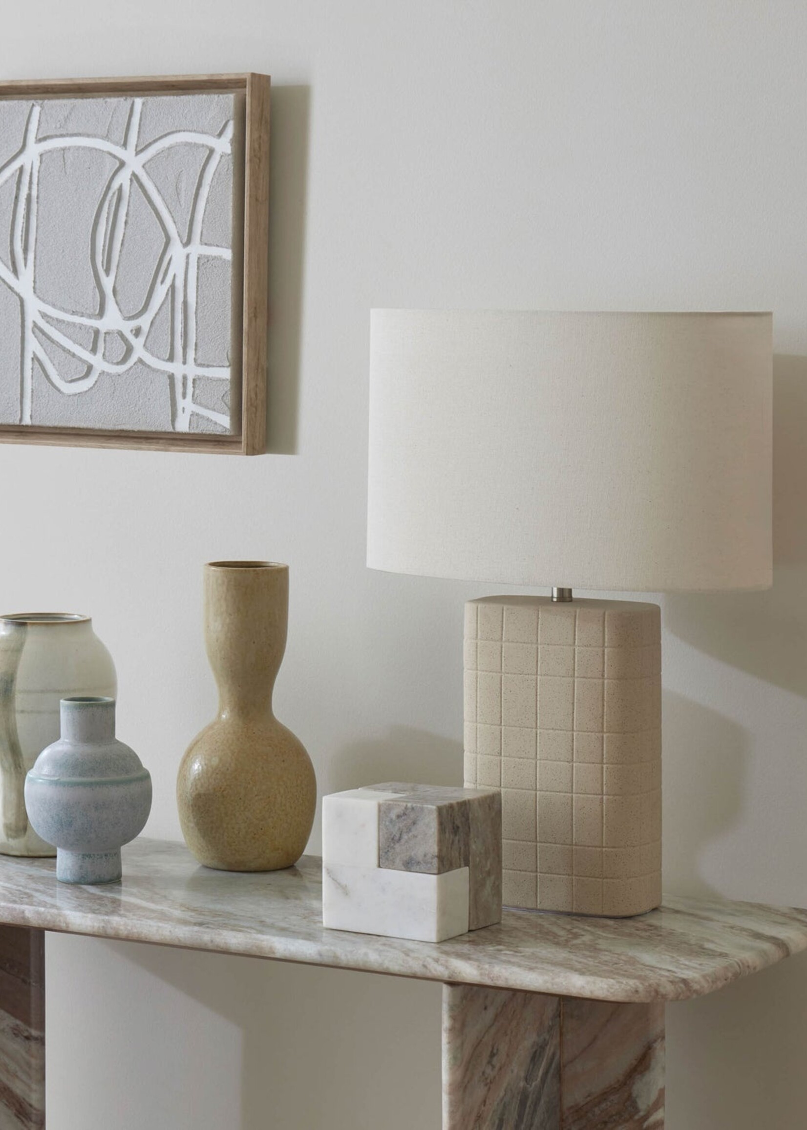 Aria Reactive Glaze Vase 12.6x12.6x18cm