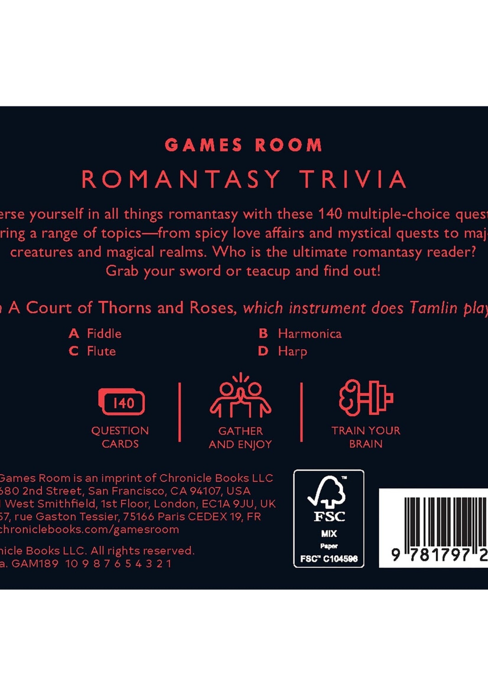 Romantasy Trivia