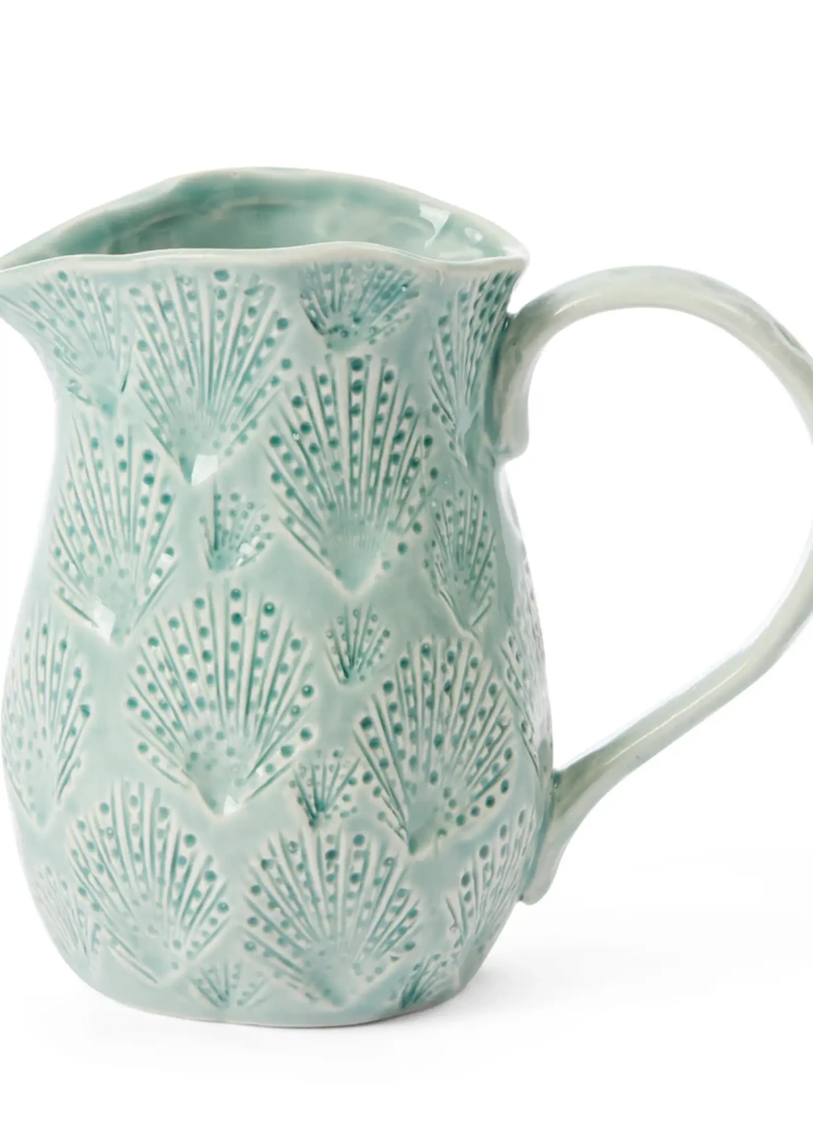 Madras Nautilus Light Blue Jug 18x10.6x16cm
