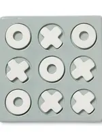 Ceramic Blue/White Tic Tac 26x26x3.5cm