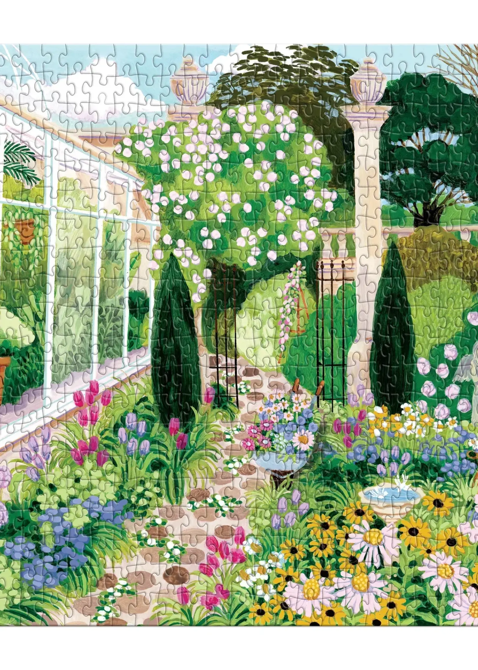 Isalbi Evergreen Garden Puzzle 500pce