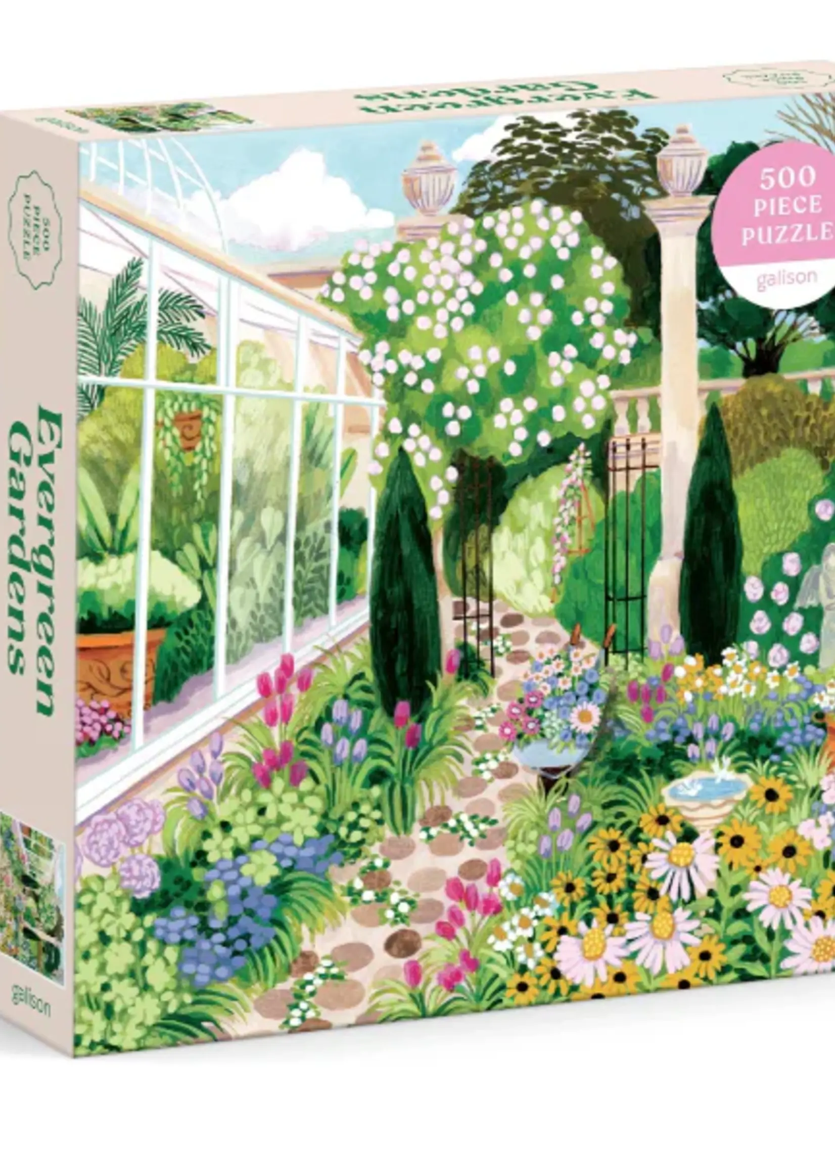 Isalbi Evergreen Garden Puzzle 500pce