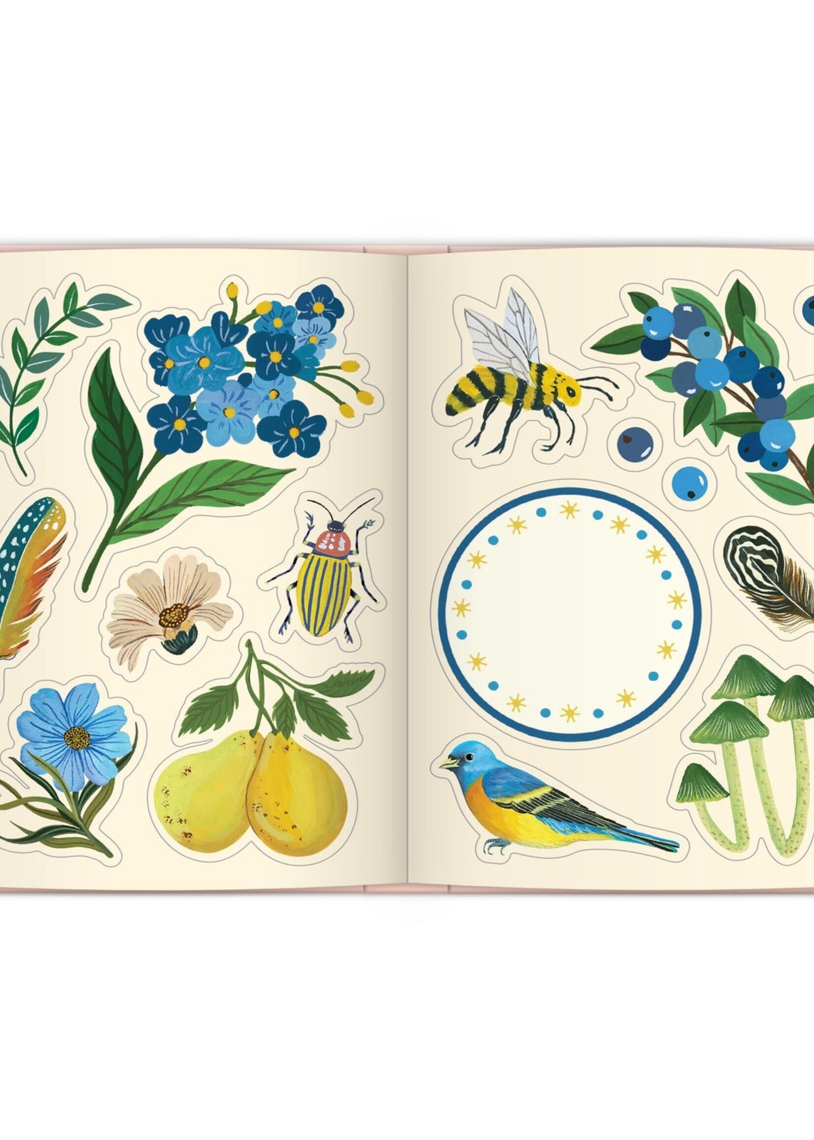 Isalbi Art of The Forest 100 Page Sticker Book