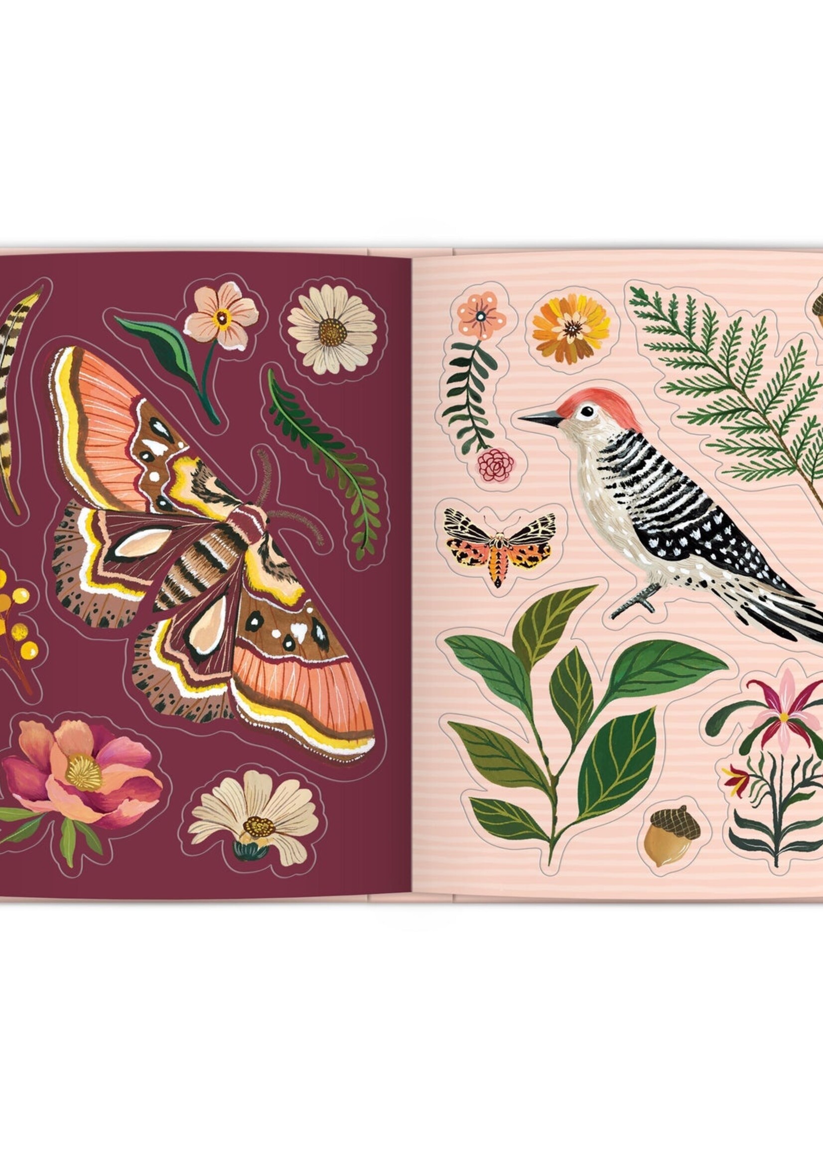 Isalbi Art of The Forest 100 Page Sticker Book