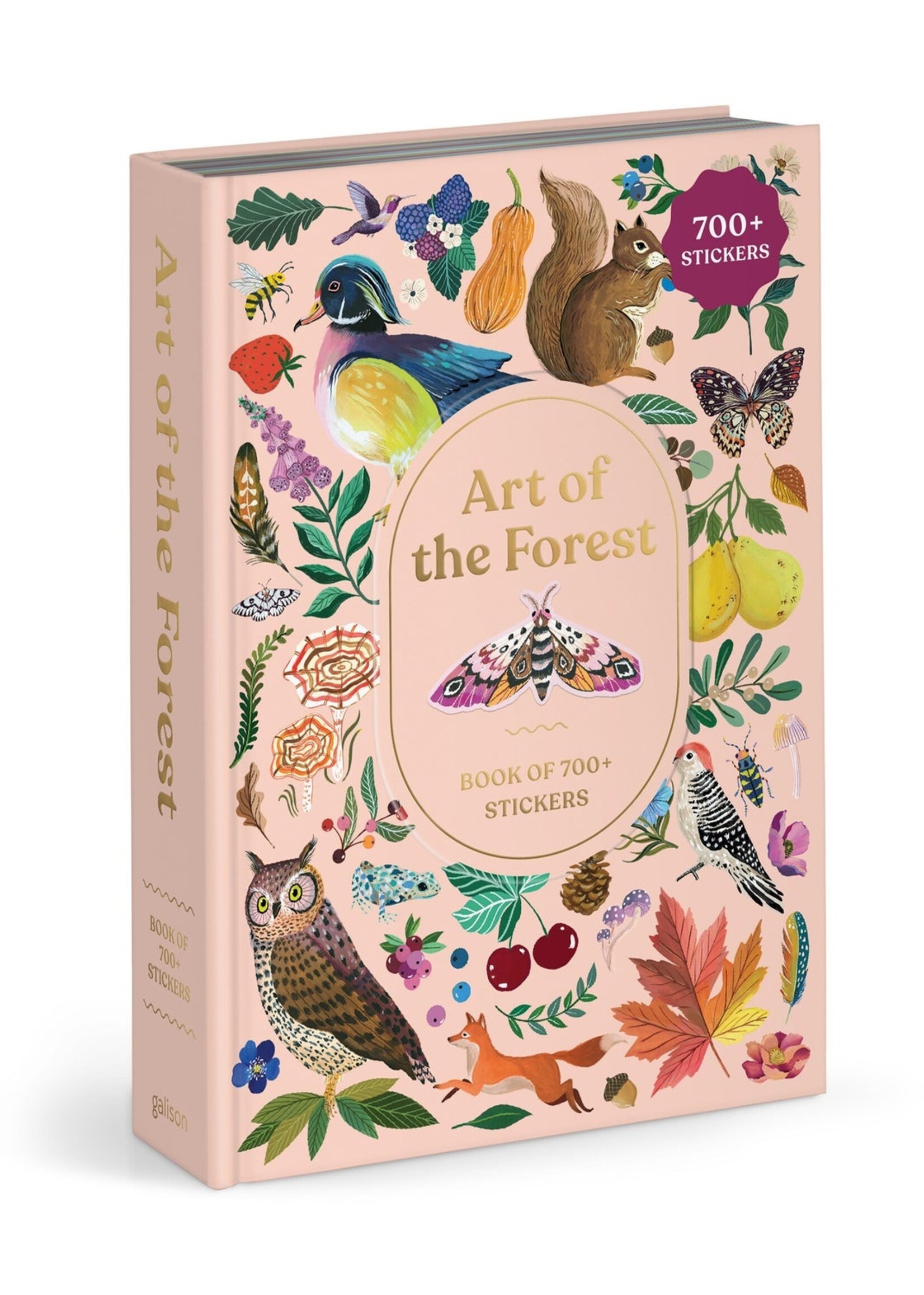 Isalbi Art of The Forest 100 Page Sticker Book