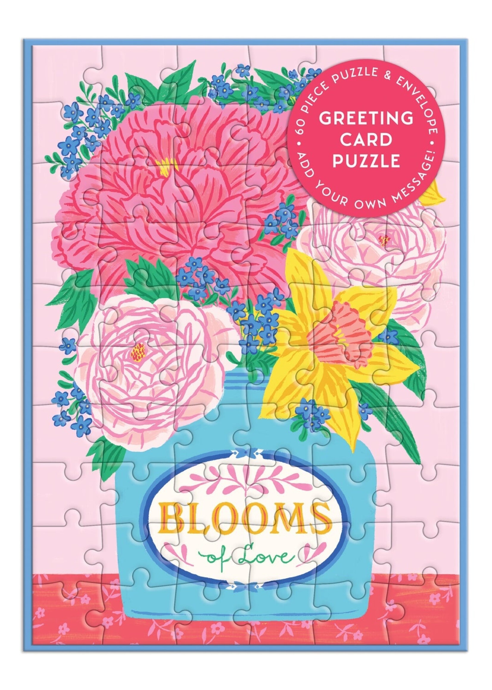 Blooms Of Love Puzzle Card