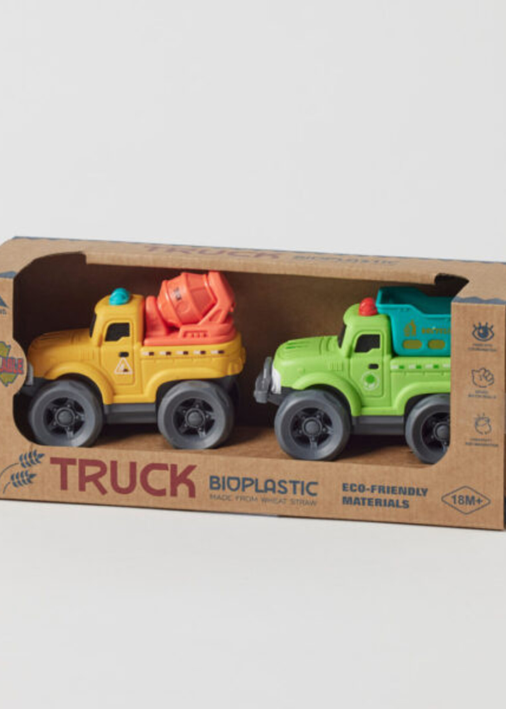 Jiggle & Giggle  Bioplastic Utility Truck Set
