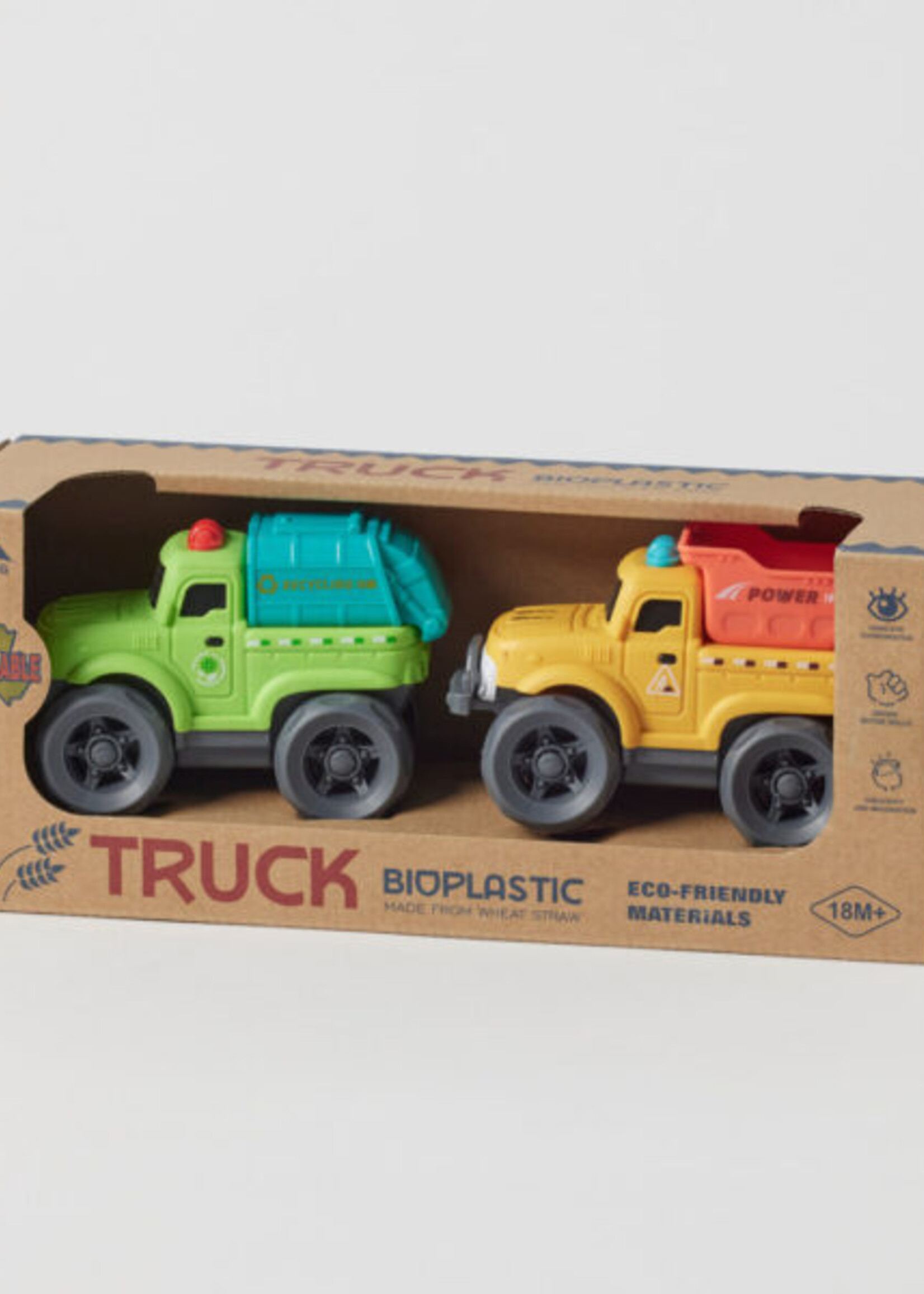 Jiggle & Giggle  Bioplastic Utility Truck Set