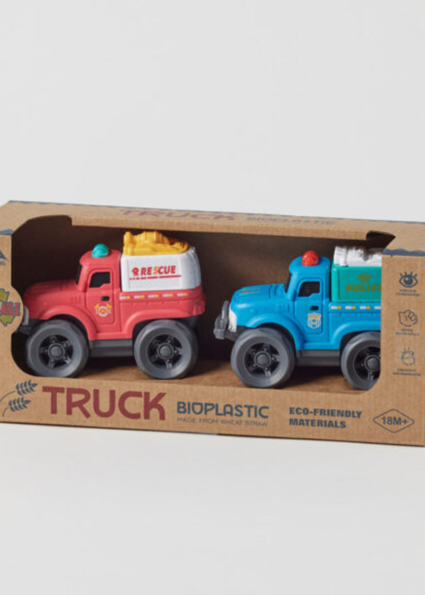 Pilbeam Jiggle & Giggle  Bioplastic Utility Truck Set