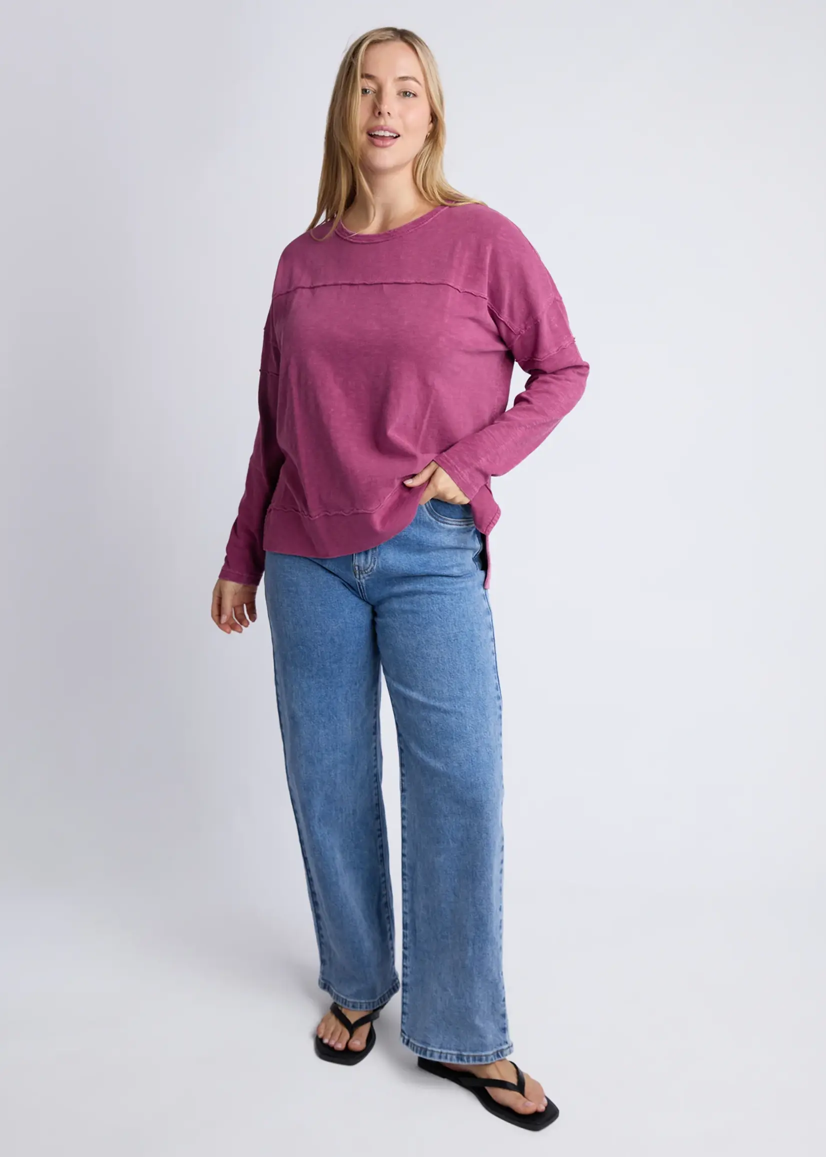 Jayne Throw On Top - Port