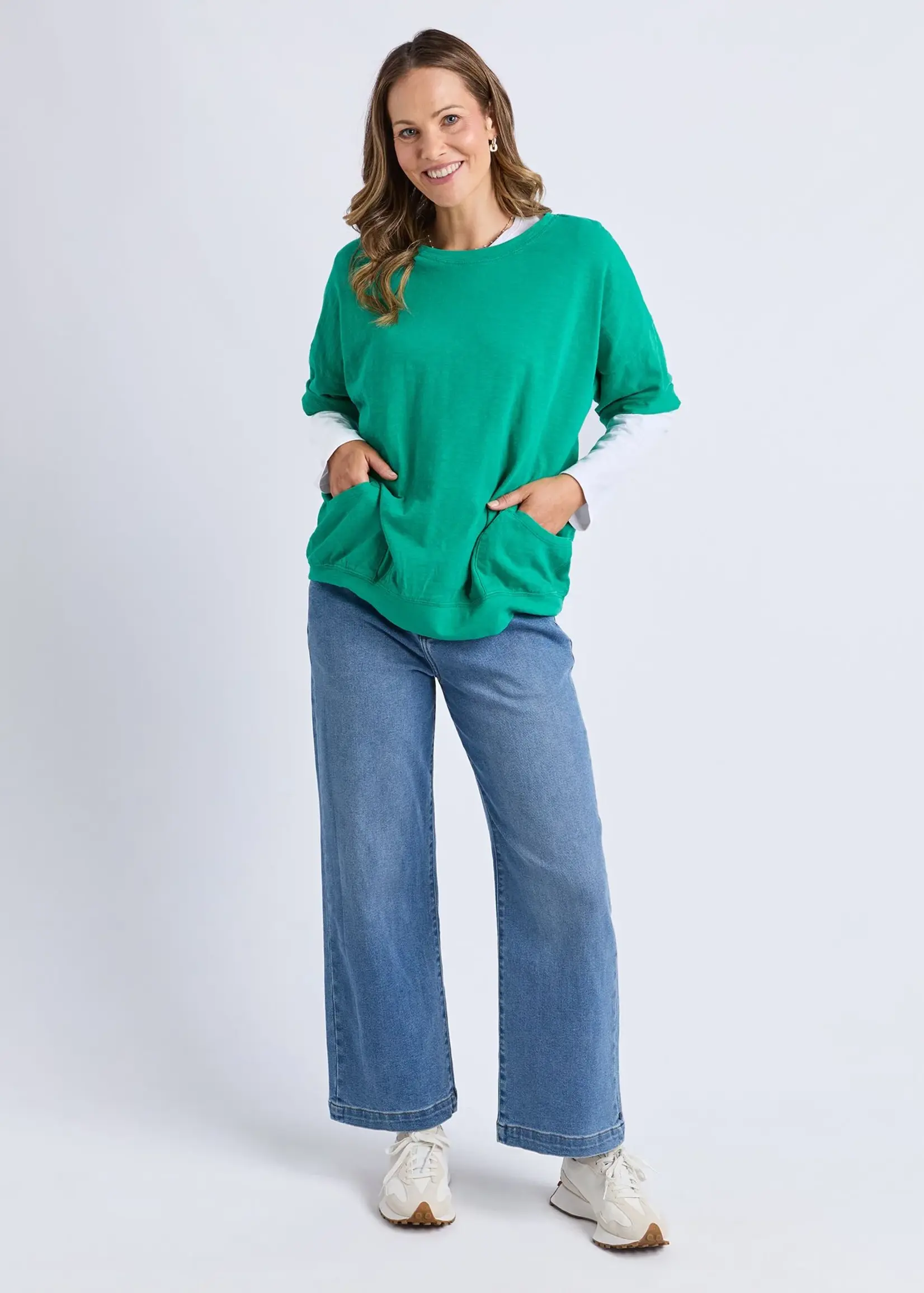 Elm Lifestyle Mazie Sweat - Turquoise