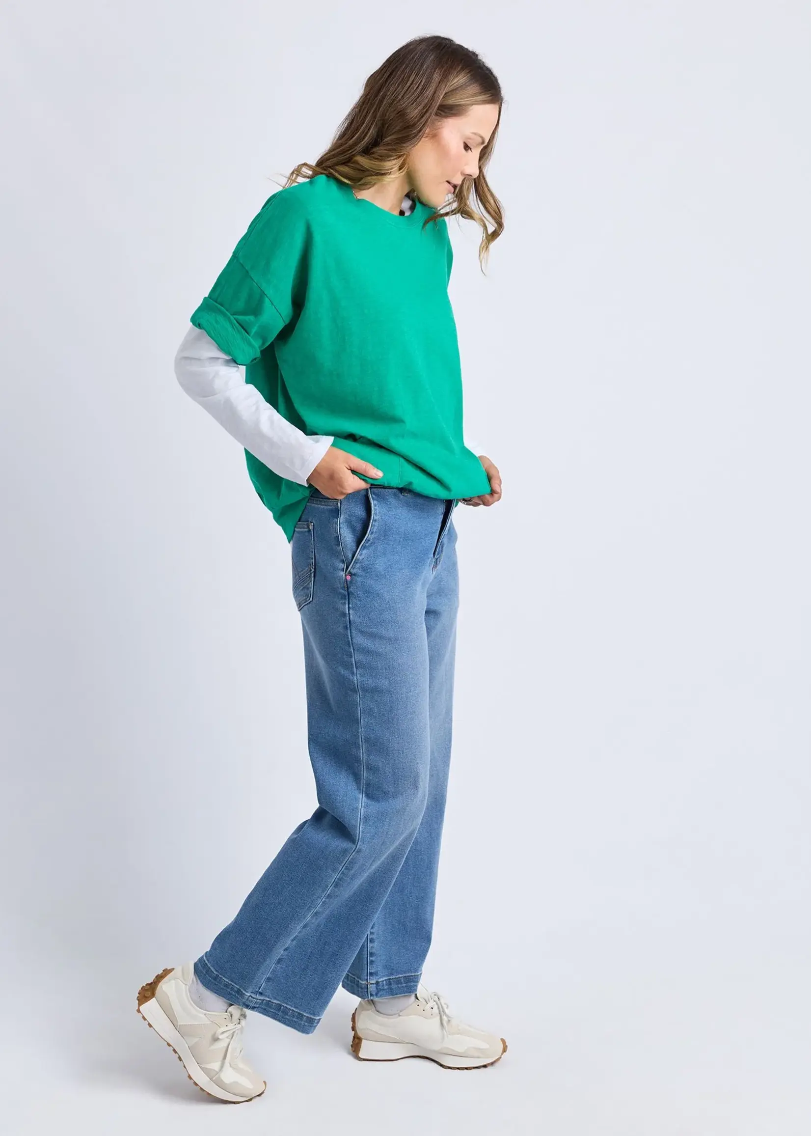 Elm Lifestyle Mazie Sweat - Turquoise