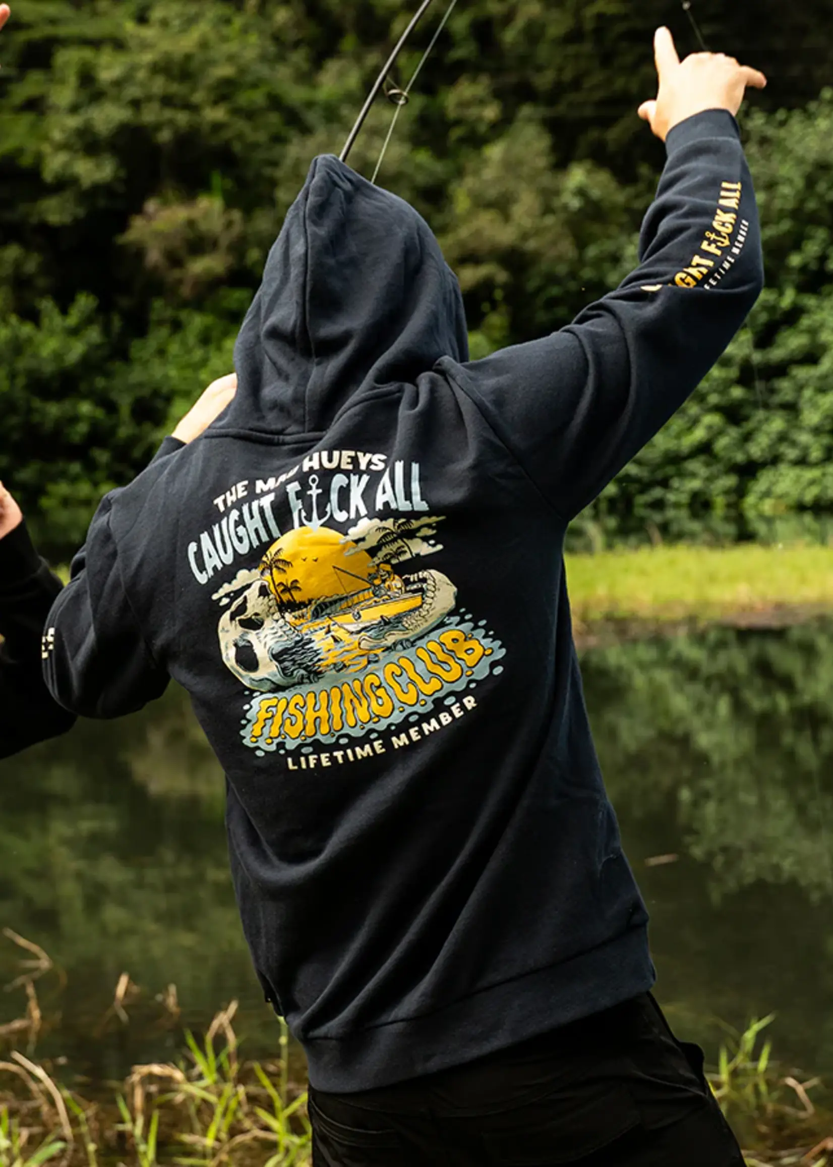 Mad Hueys Caught Fuck All Jaw Pullover