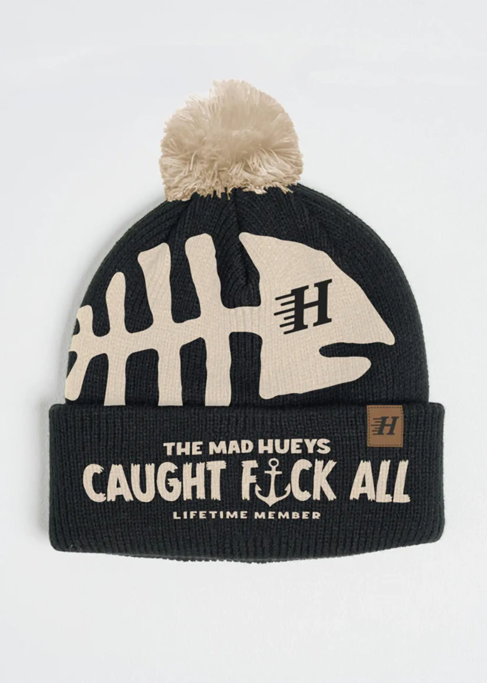 Mad Hueys Caught FK All Jaw Relaxed Beanie
