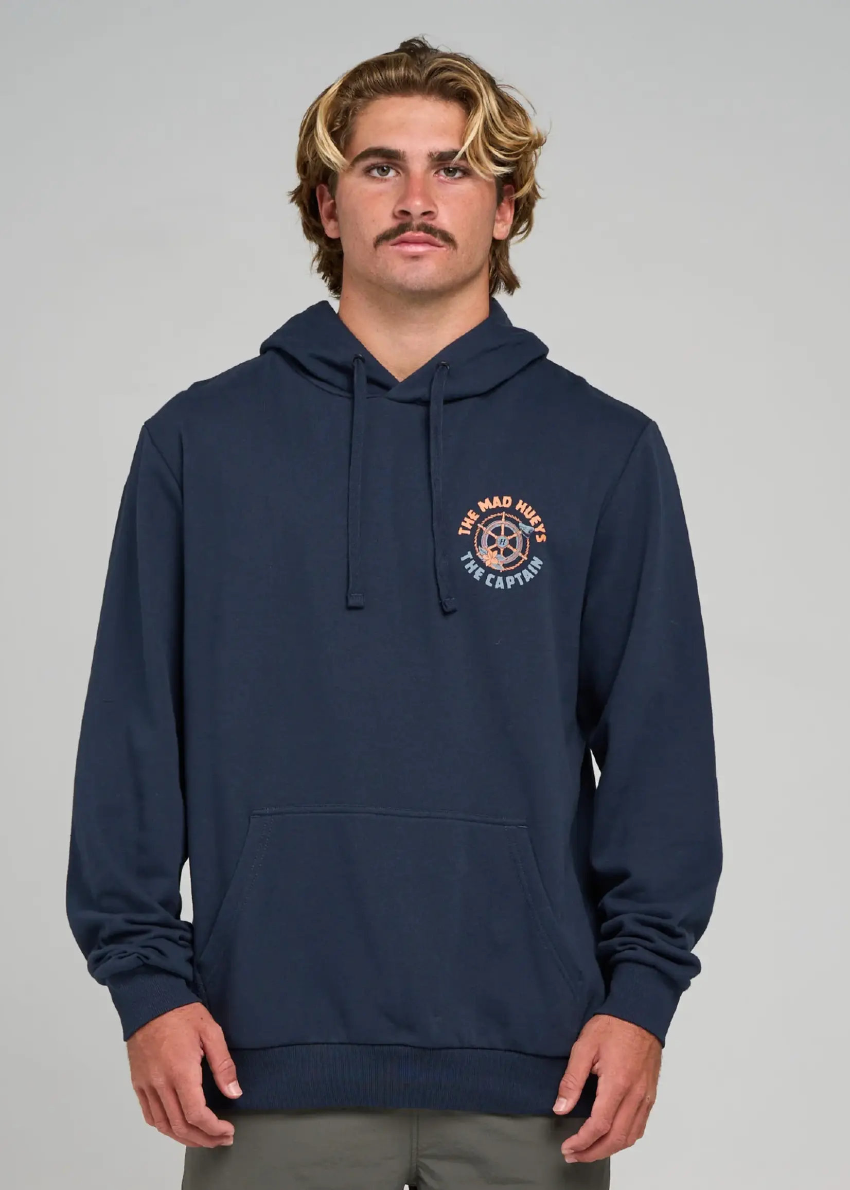 Mad Hueys Captain Two Faced Hooded Pullover