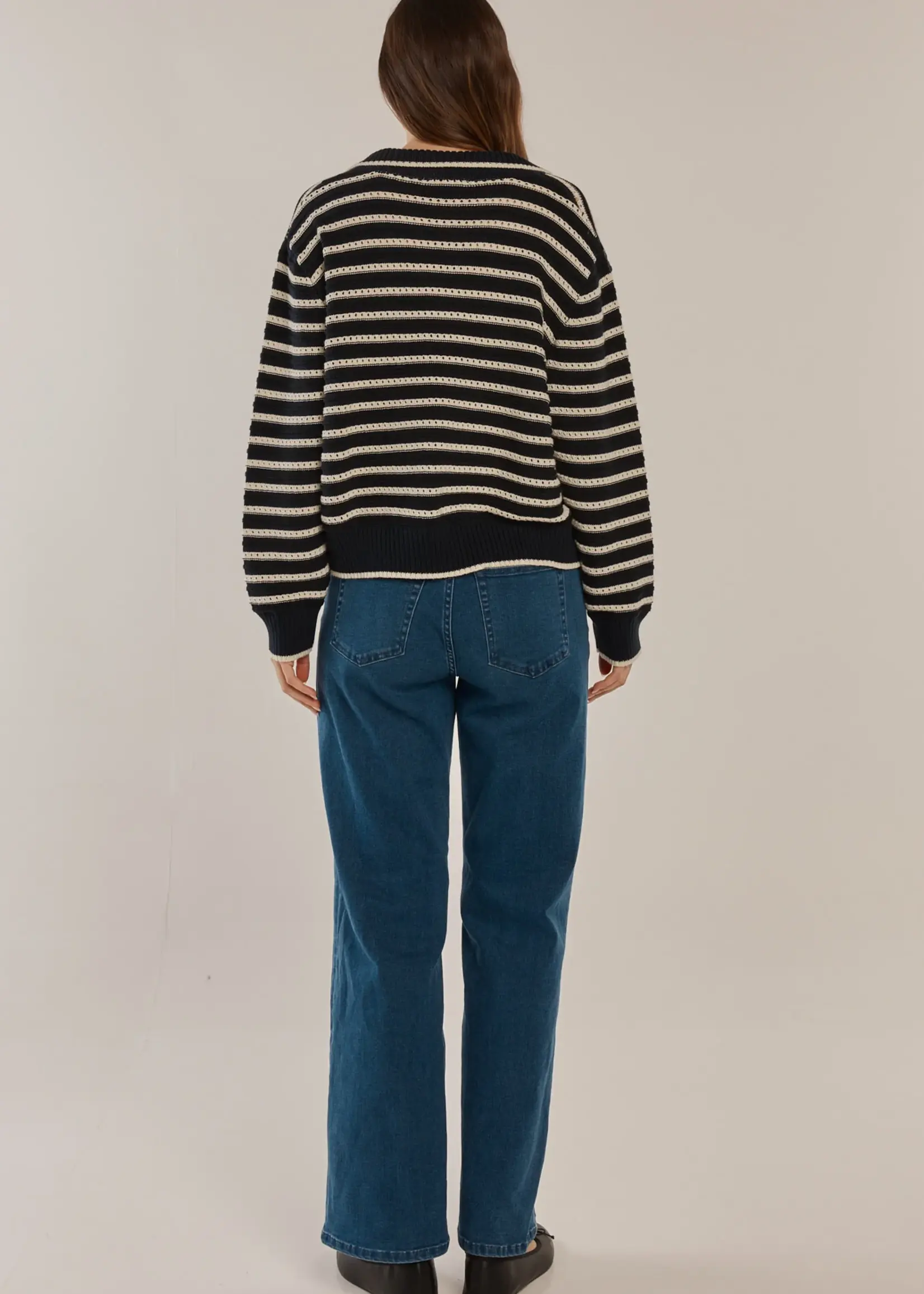 Betty Basic Aberdeen Polo Knit Sweat