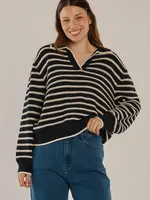 Betty Basic Aberdeen Polo Knit Sweat