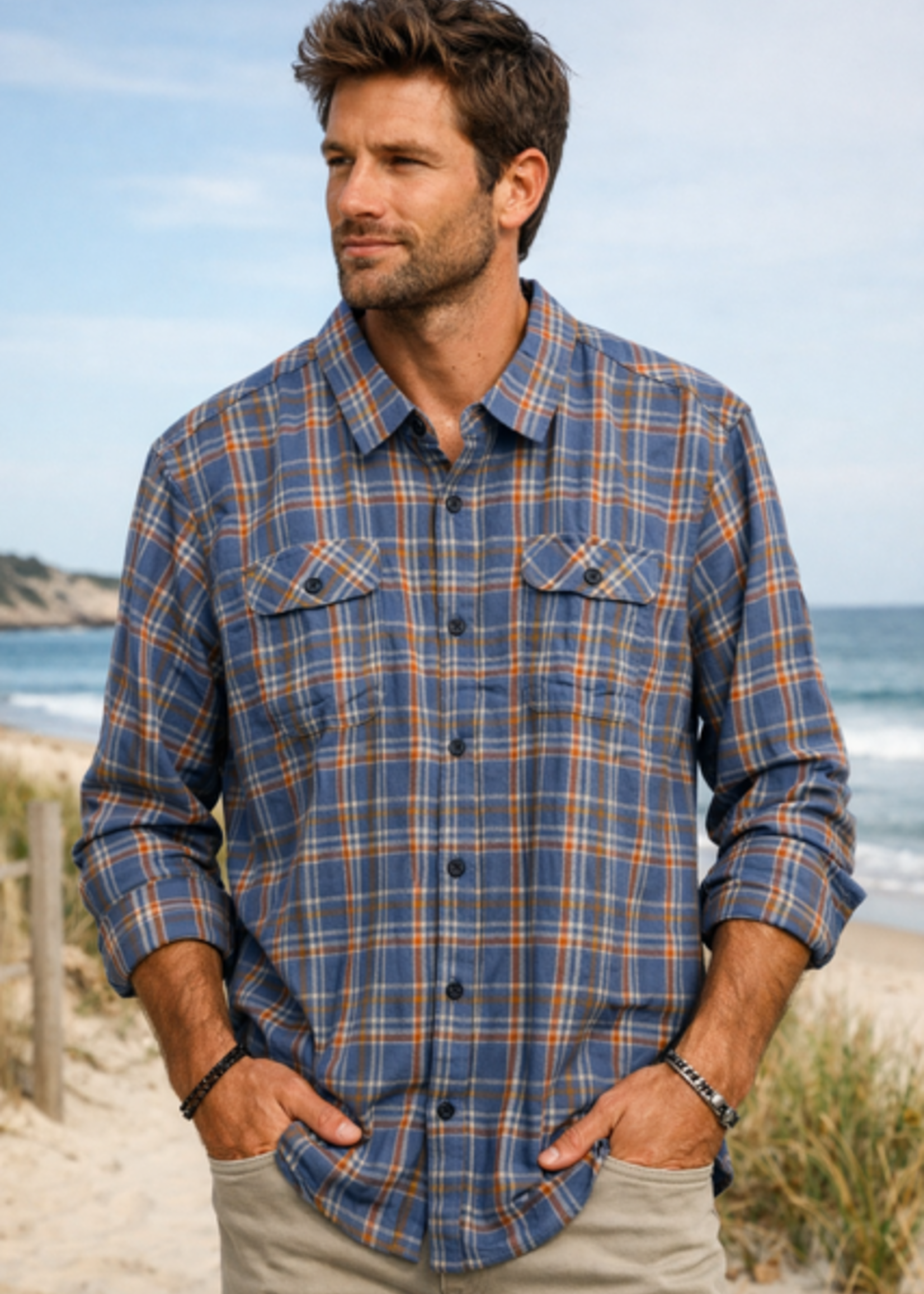 Vissla Central Coast Eco LS Flannel