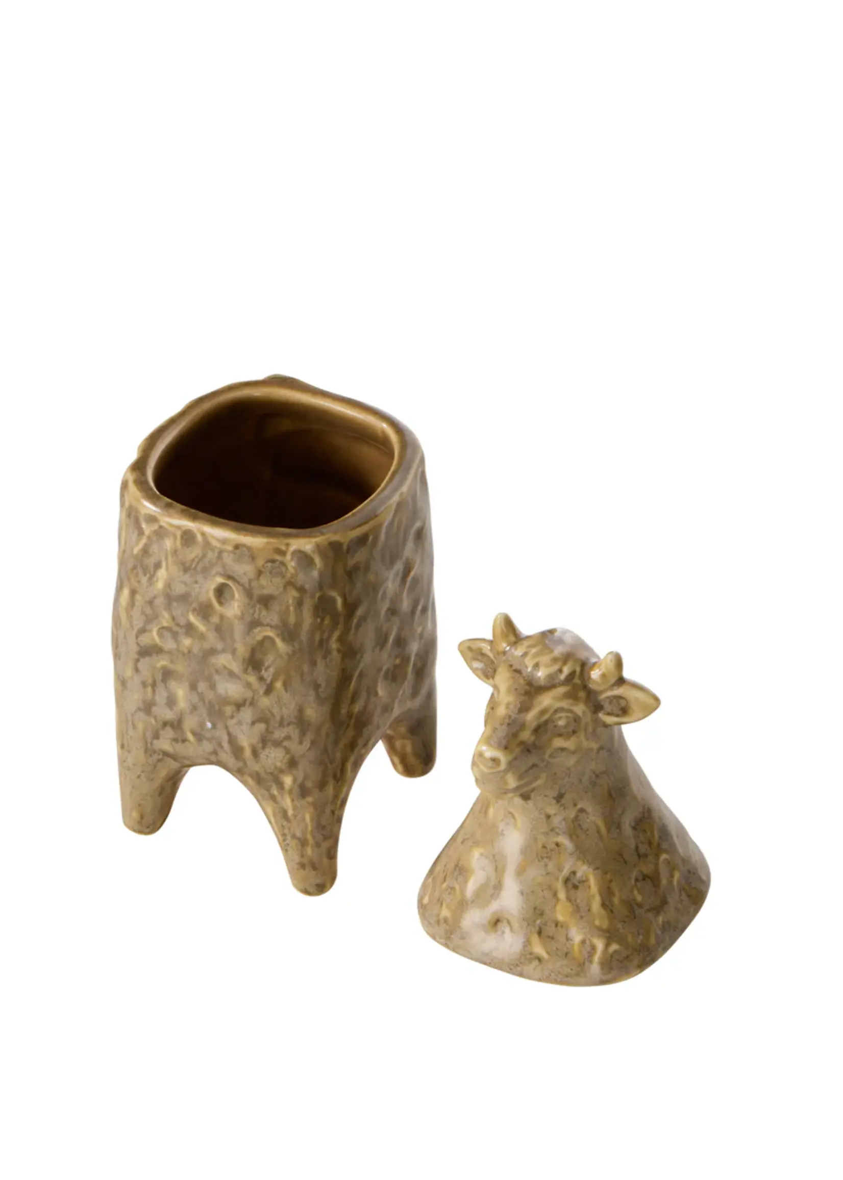 Amalfi Ari Cow Jar Green