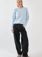 Betty Basic Marli Boxy Rib Knit - Pale Blue