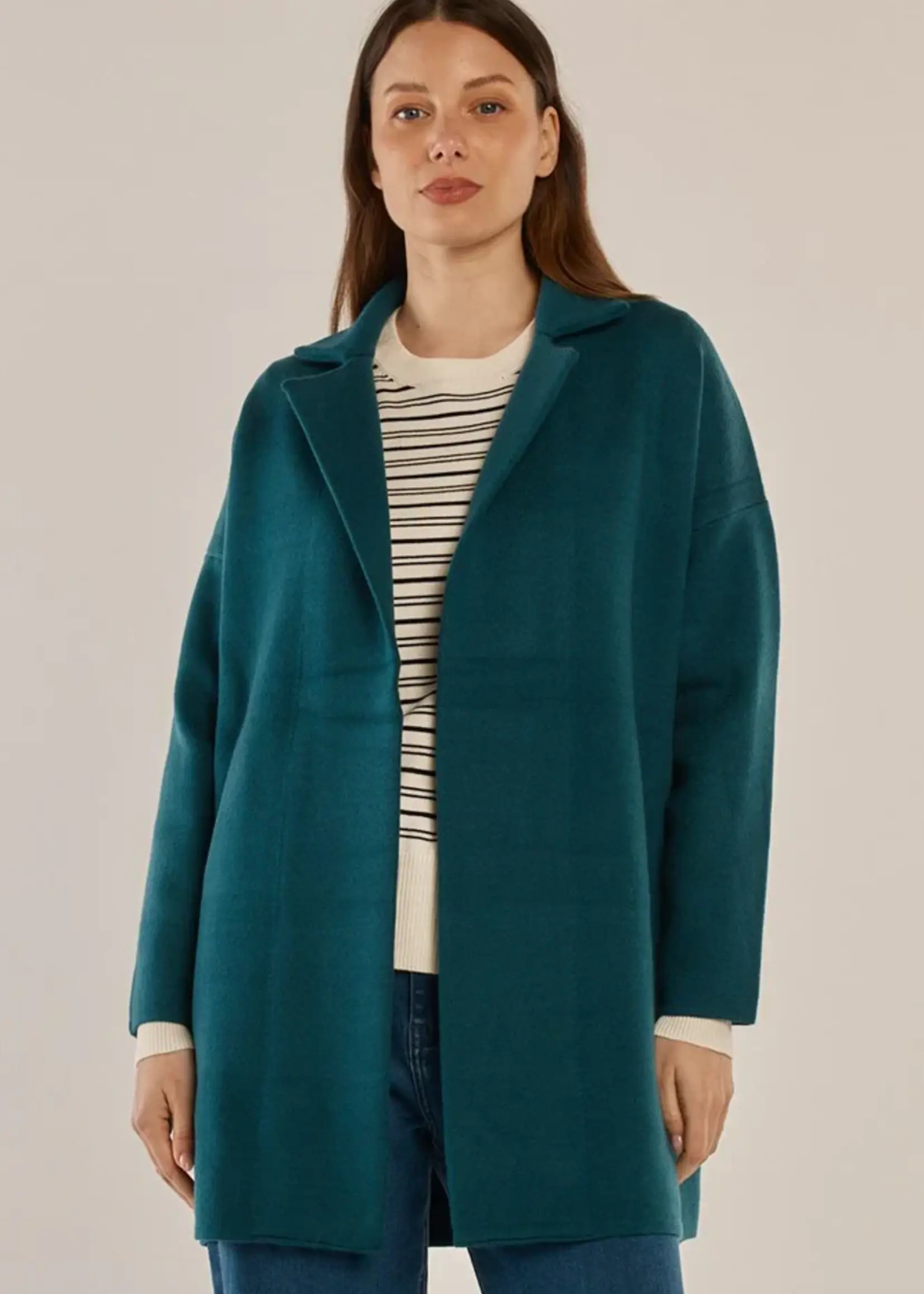 Betty Basic Bristol Coatigan - Teal